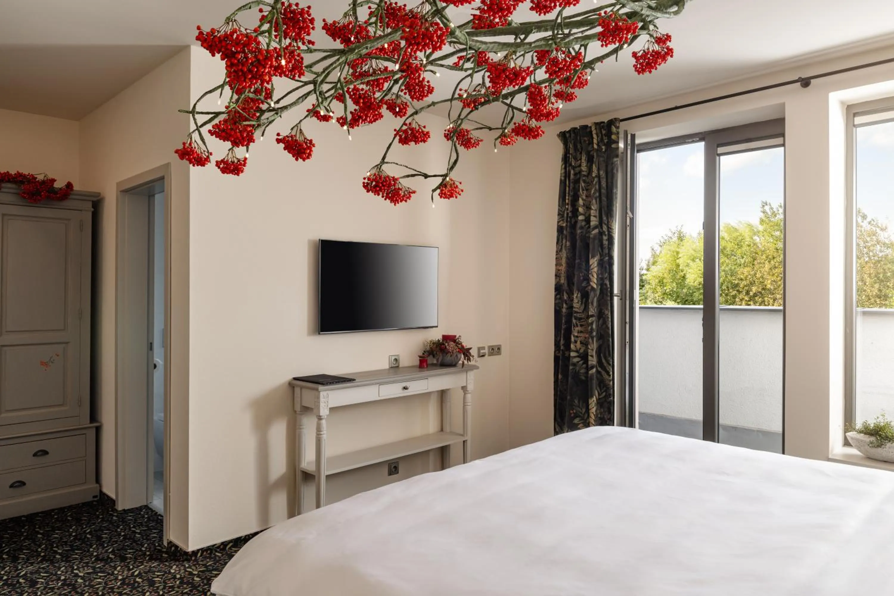 Bed in HERBARIUM boutique hotel