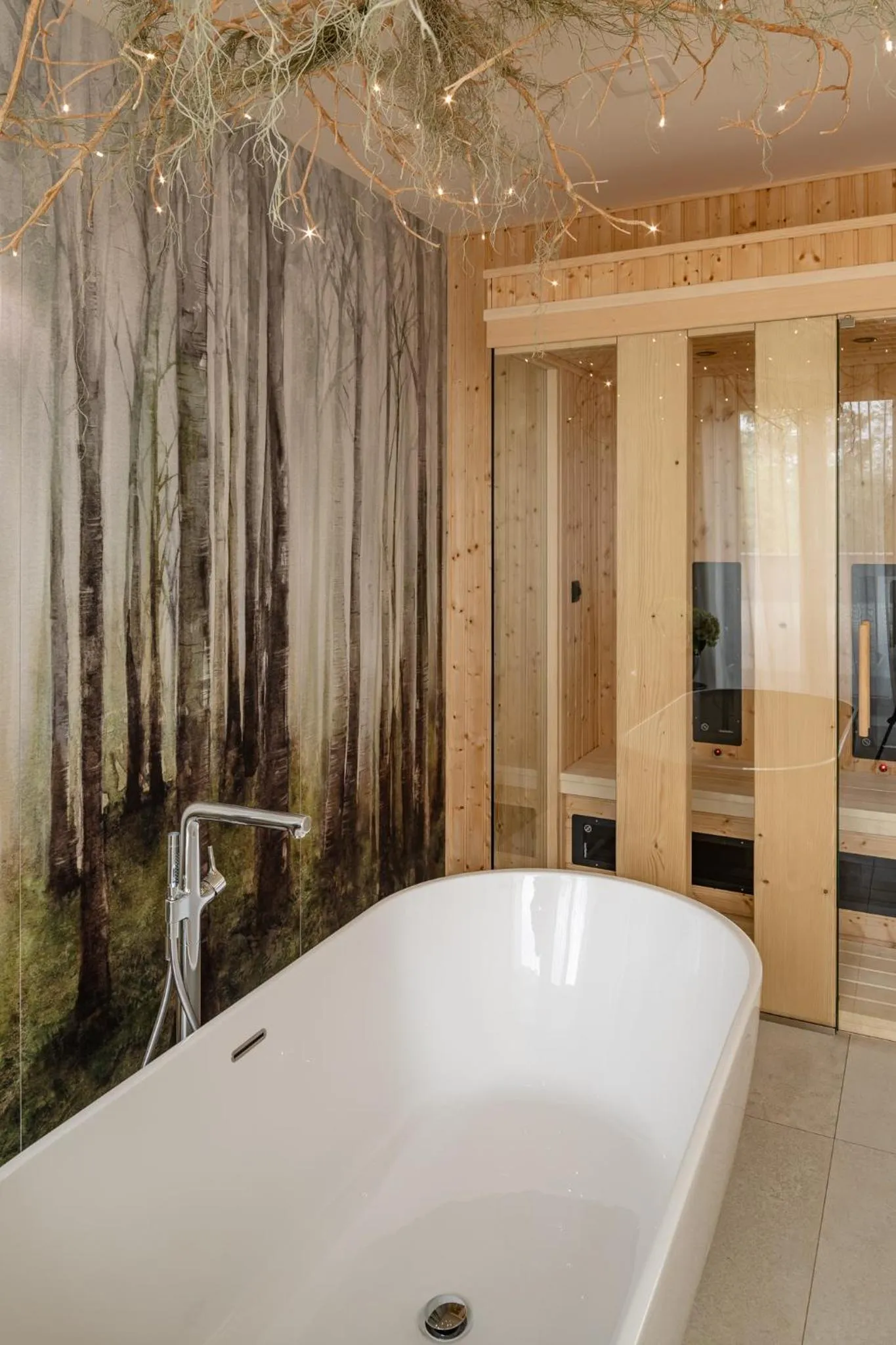 Sauna in HERBARIUM boutique hotel