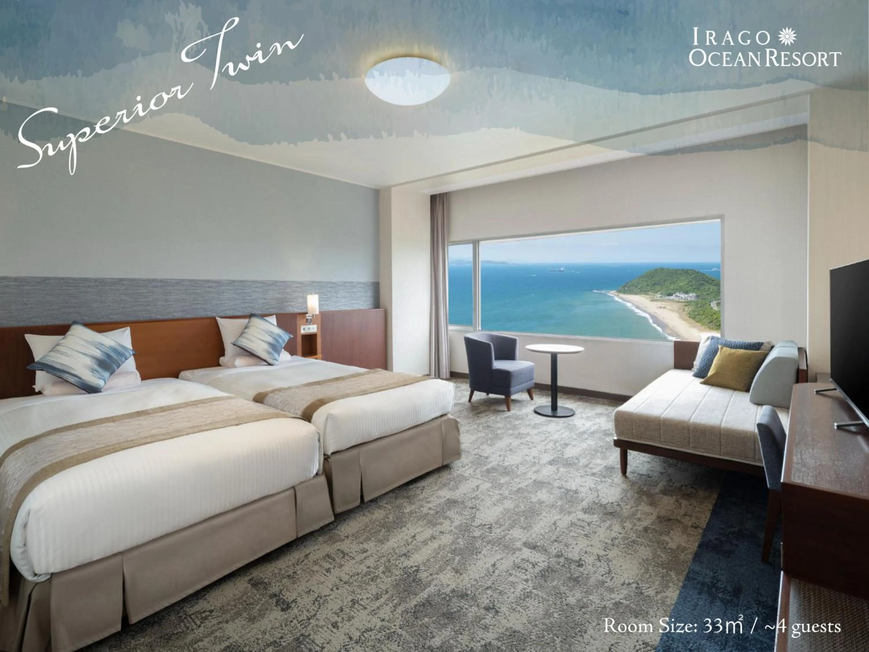 Photo of the whole room, Bed in Irago Ocean Resort