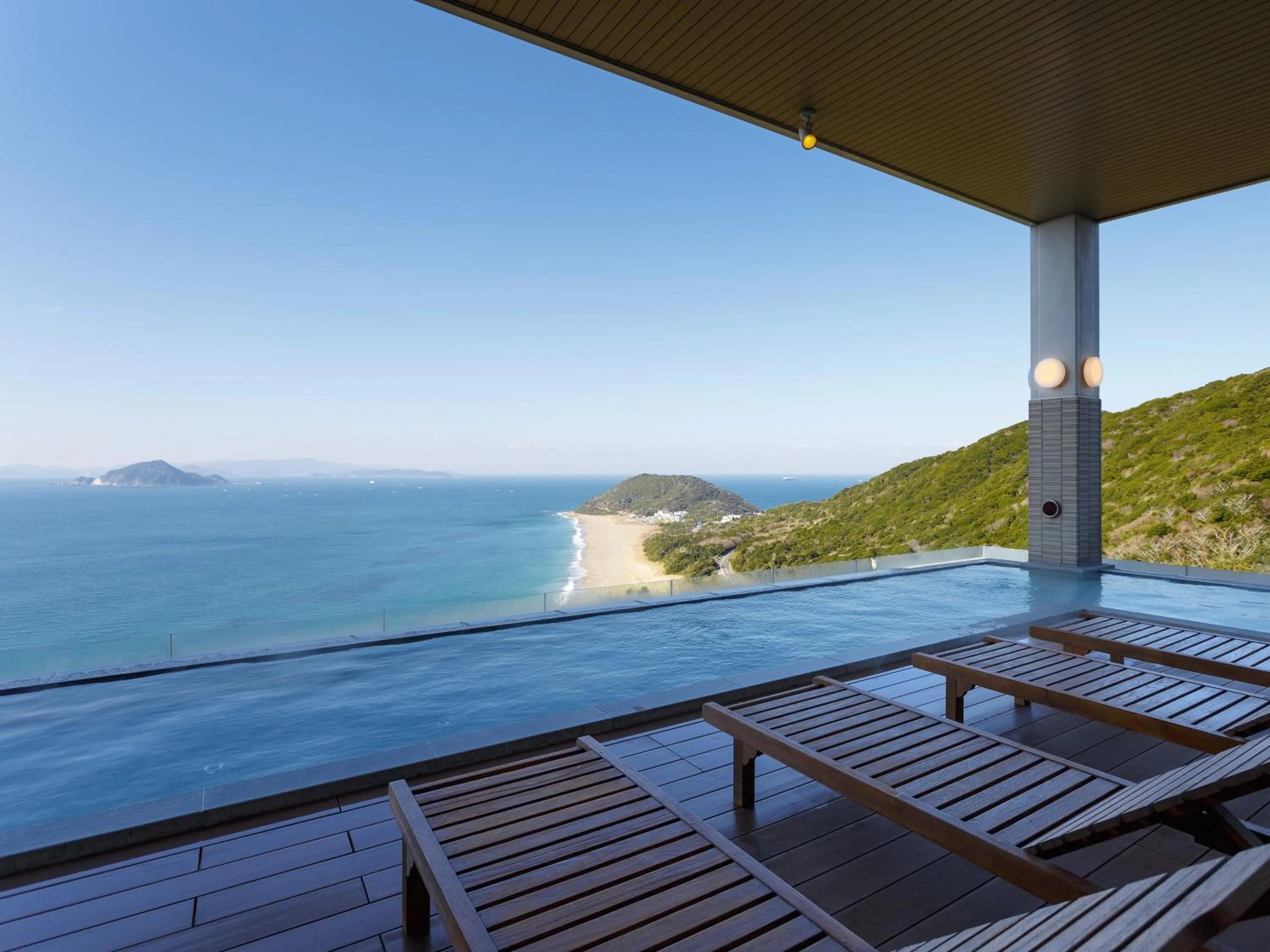 Open Air Bath in Irago Ocean Resort
