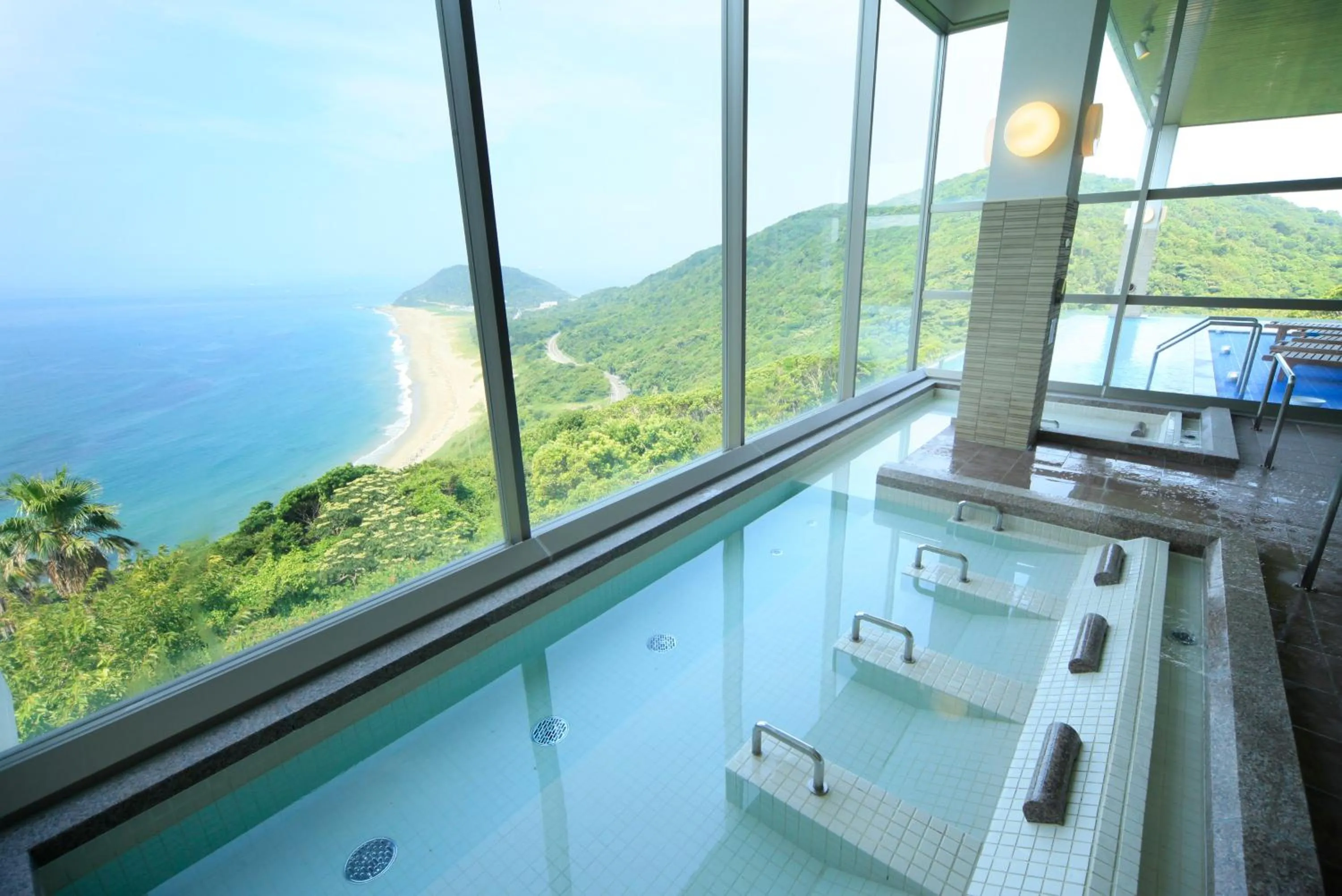 Hot Spring Bath in Irago Ocean Resort