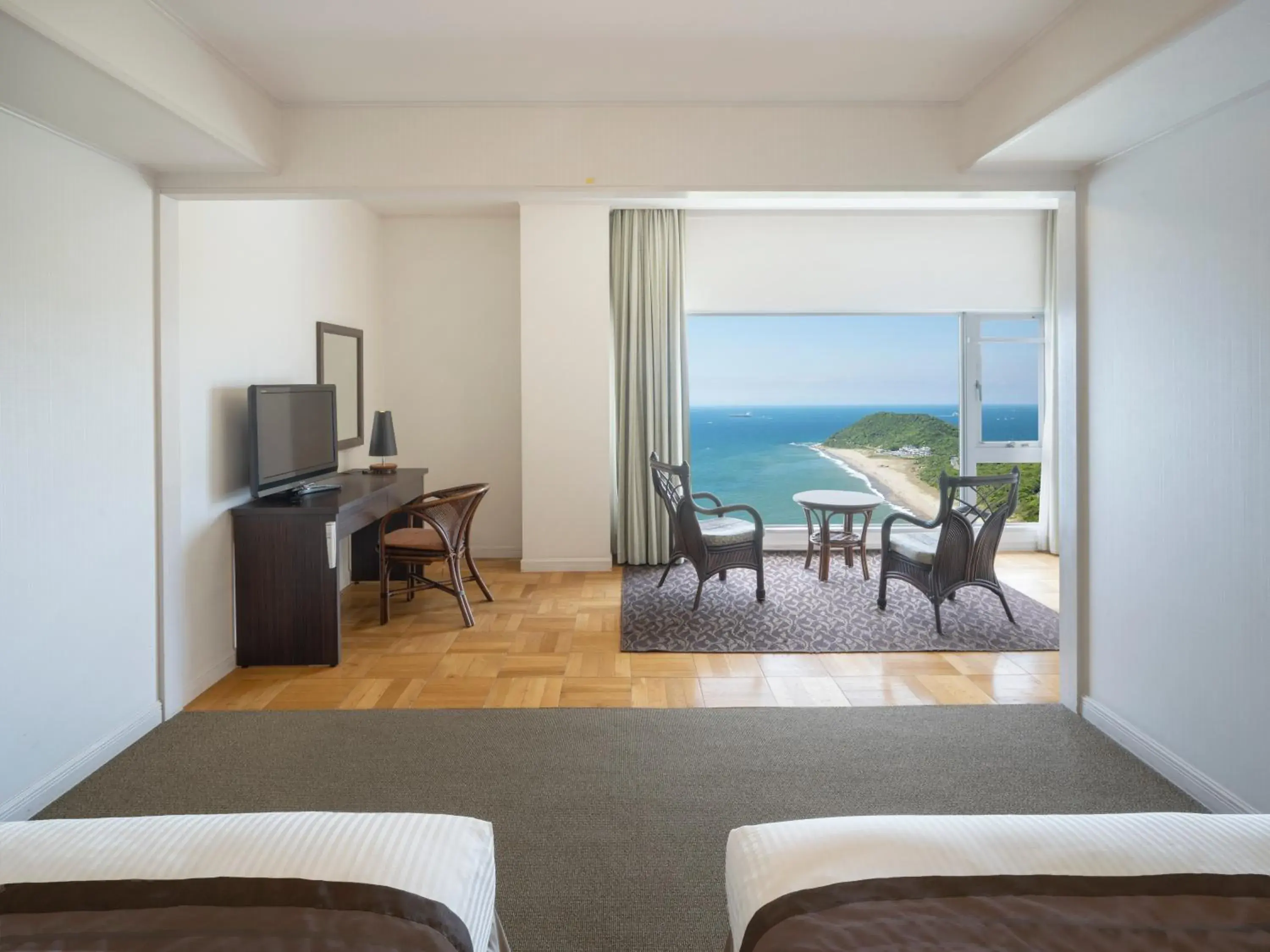 Deluxe Wide View Twin Room - Non-Smoking in Irago Ocean Resort Deluxe Wide View Twin Room - Non-Smoking in Irago Ocean Resort