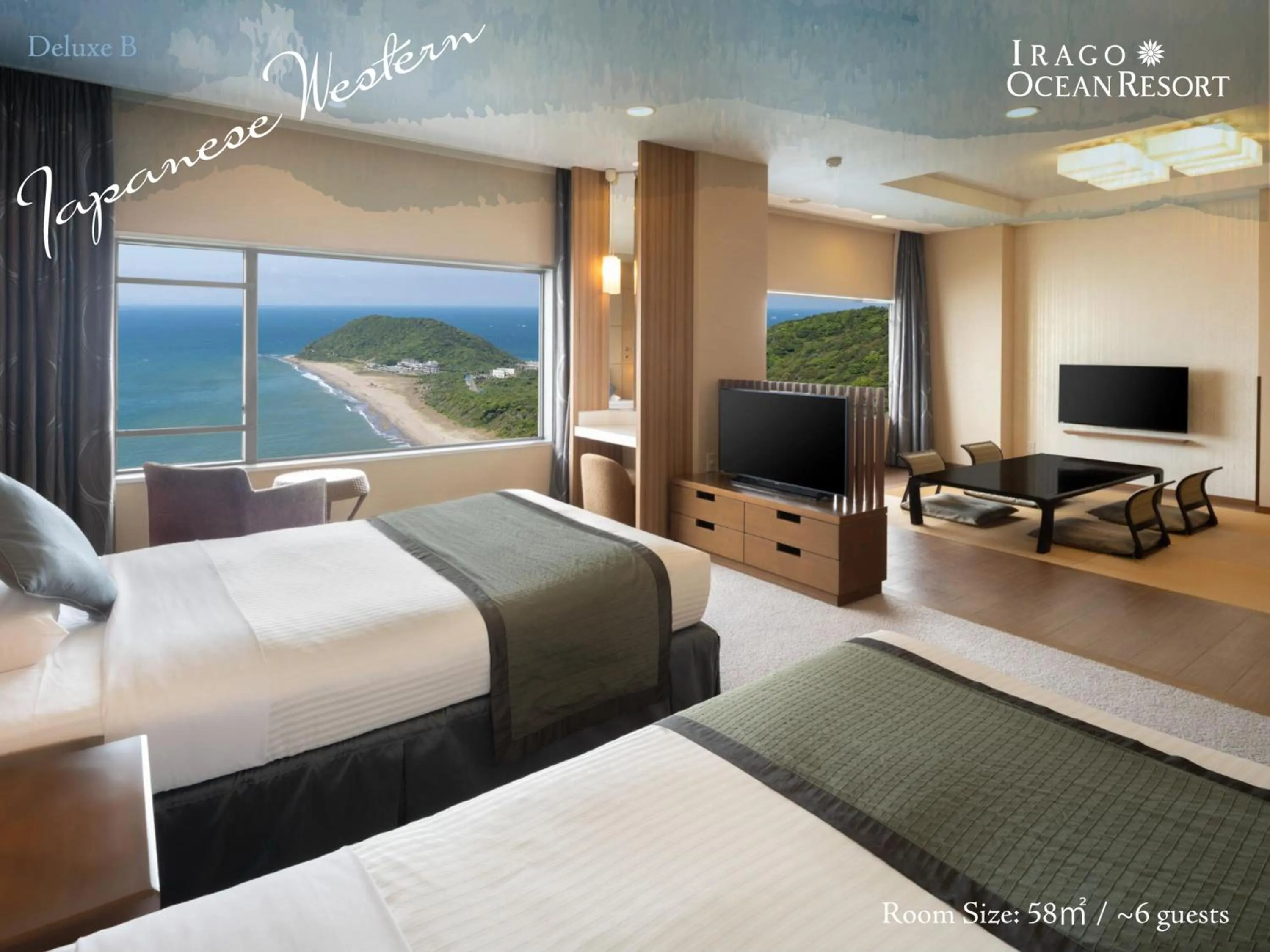 Photo of the whole room, Bed in Irago Ocean Resort