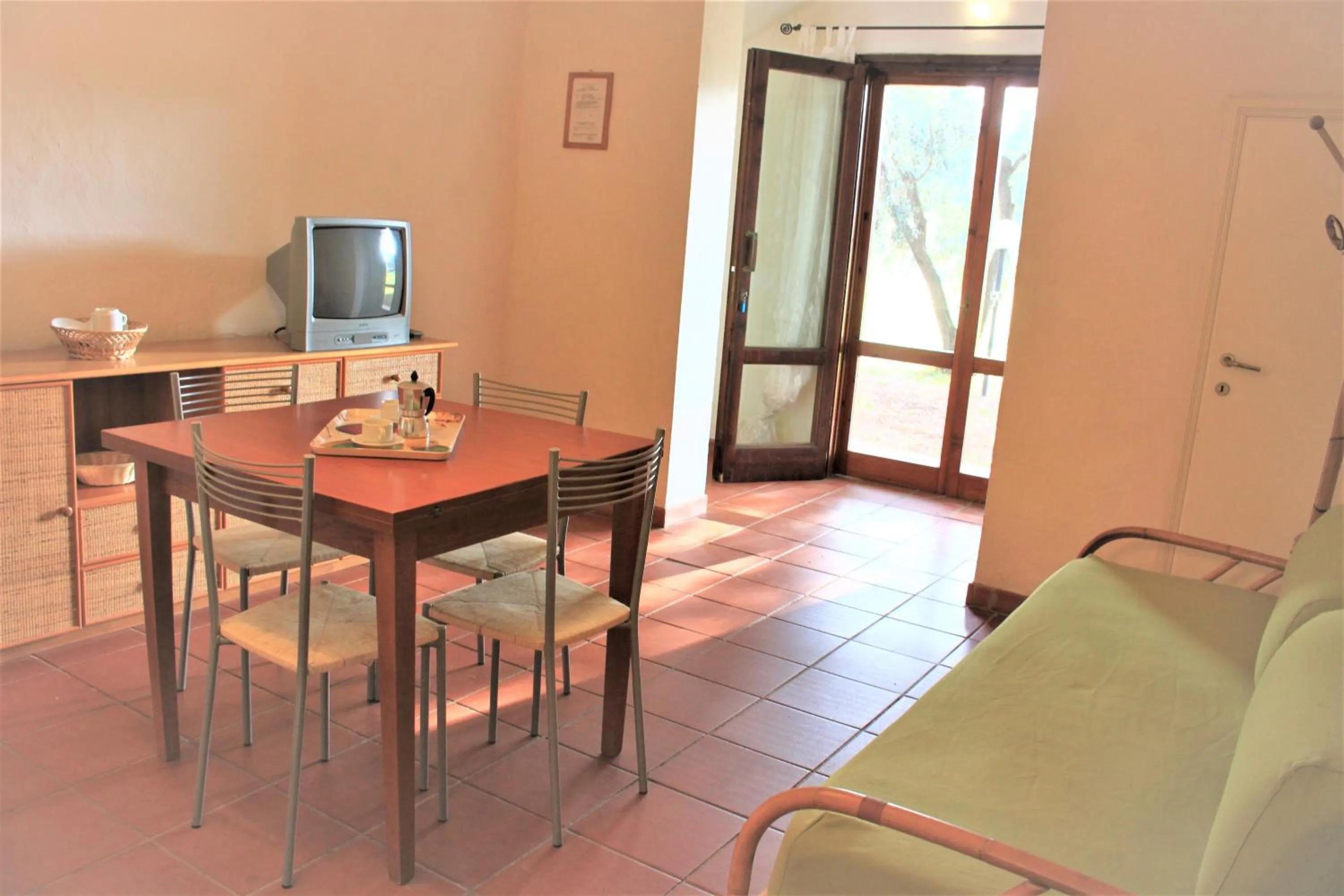 Dining area in Residence La Canova II
