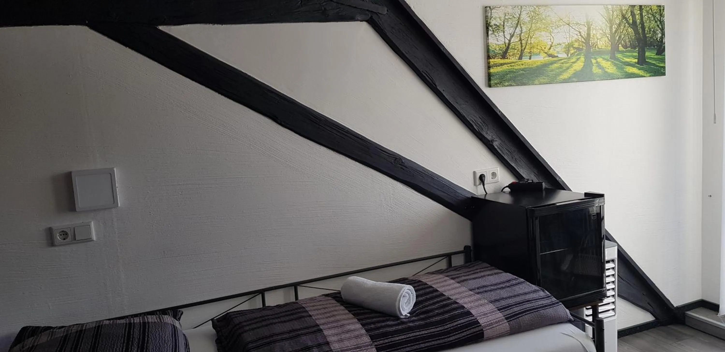 Bed in Eventhotel Ö - Cappuccino