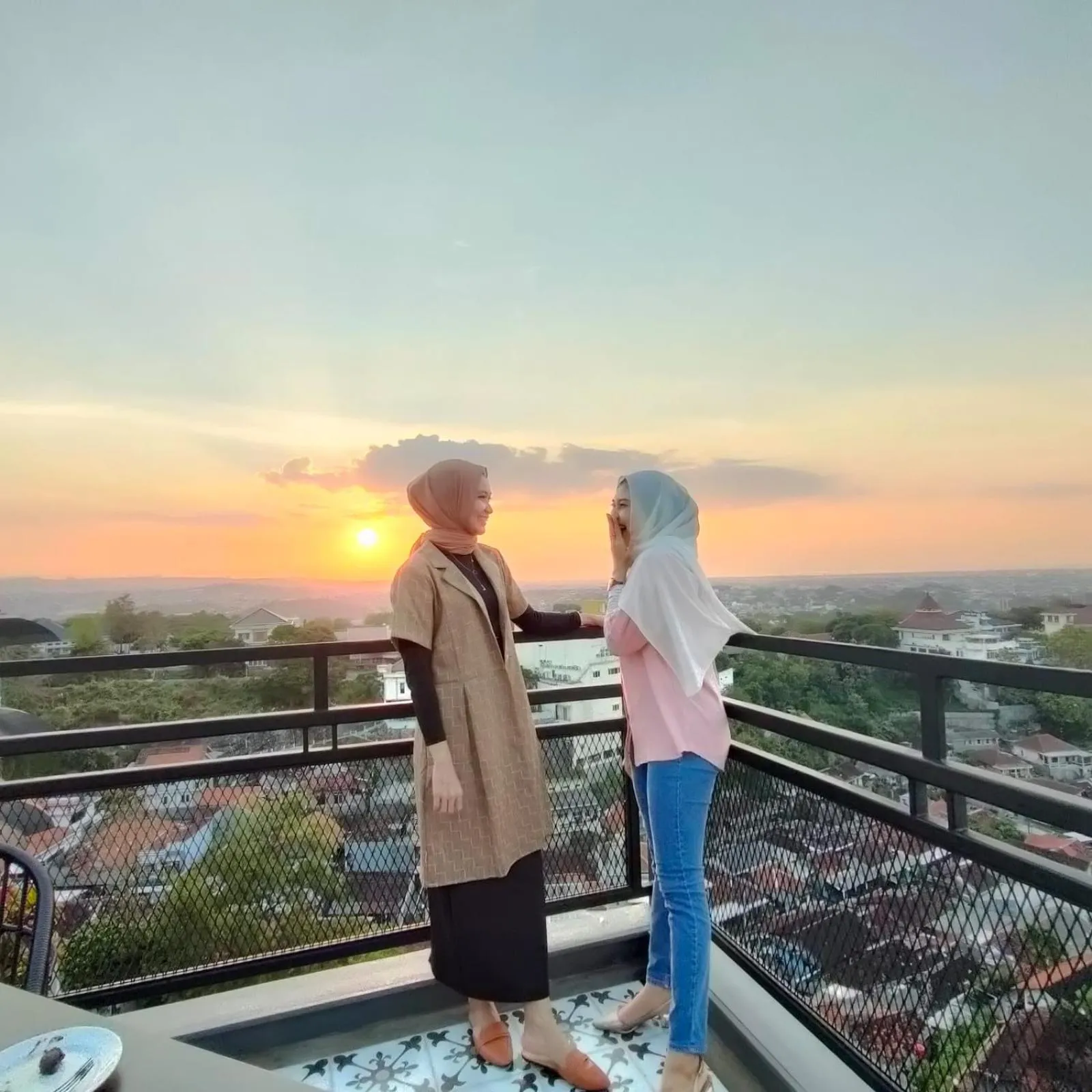 Sunset in Kala Hotel Semarang