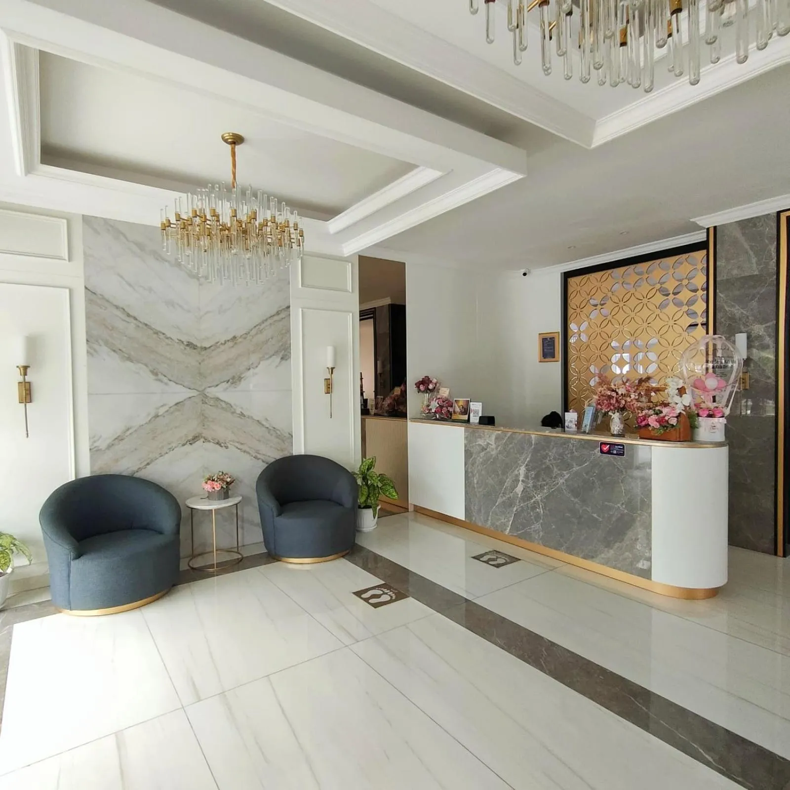 Lobby or reception in Kala Hotel Semarang