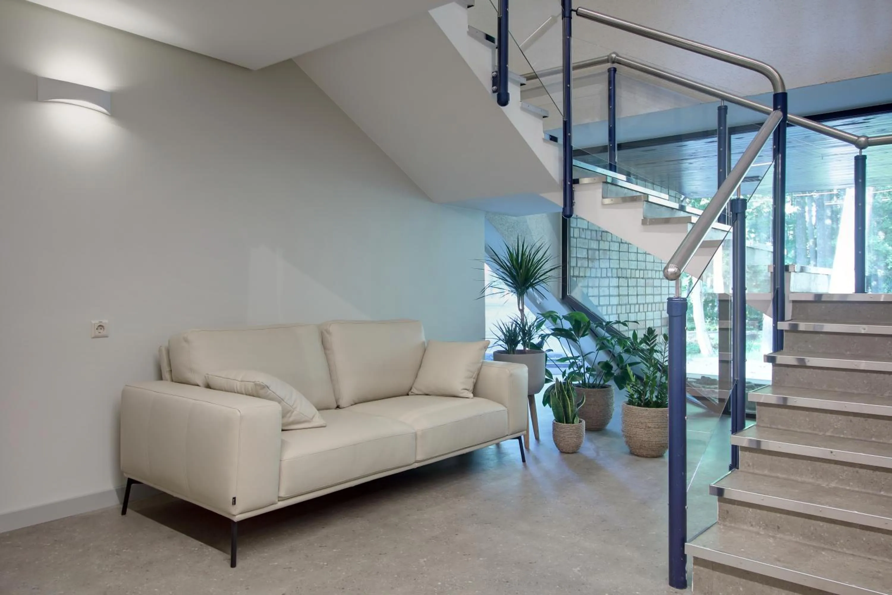 Lobby or reception in Marine Hotel Jūrmala