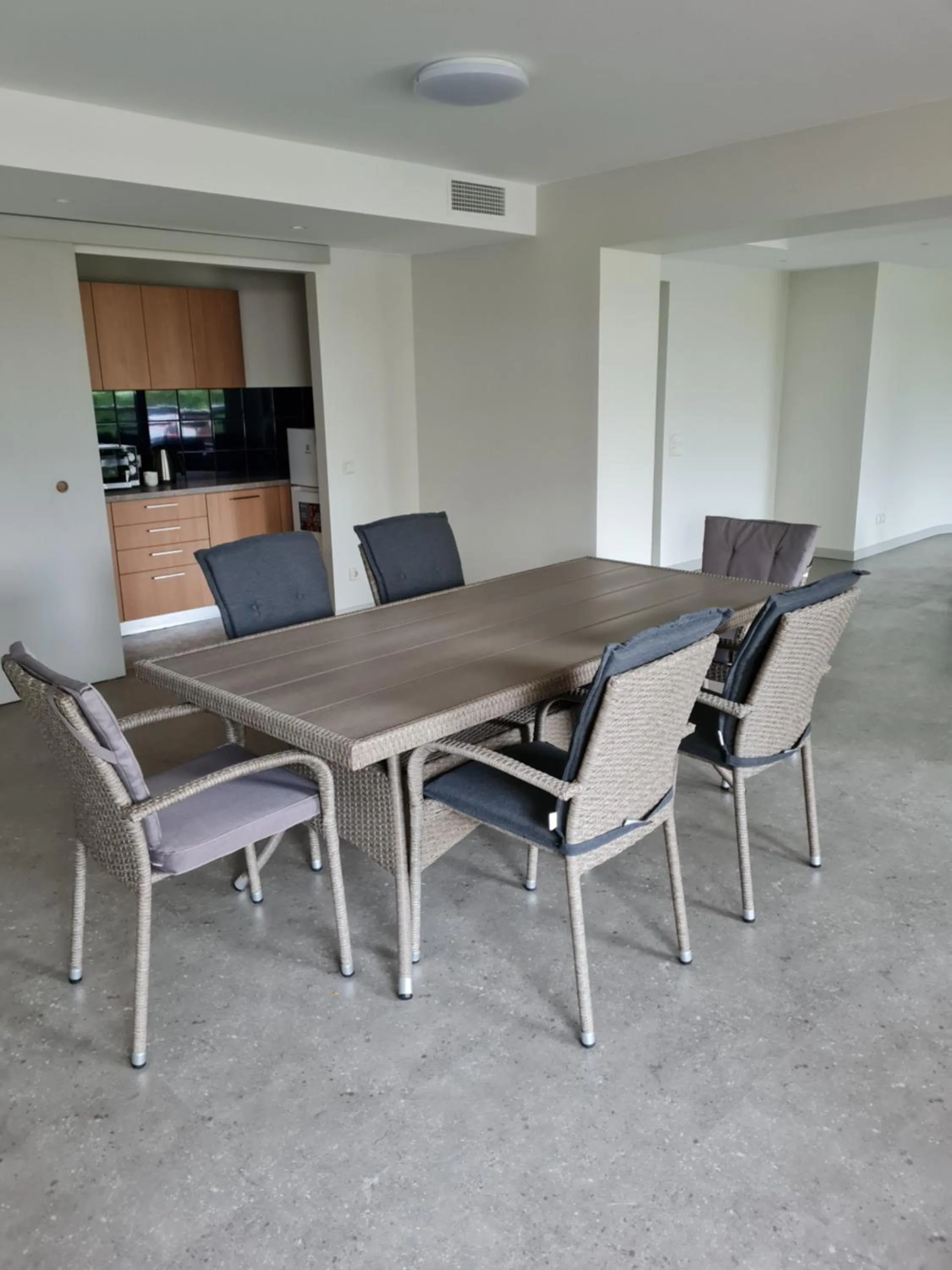 Kitchen or kitchenette in Marine Hotel Jūrmala