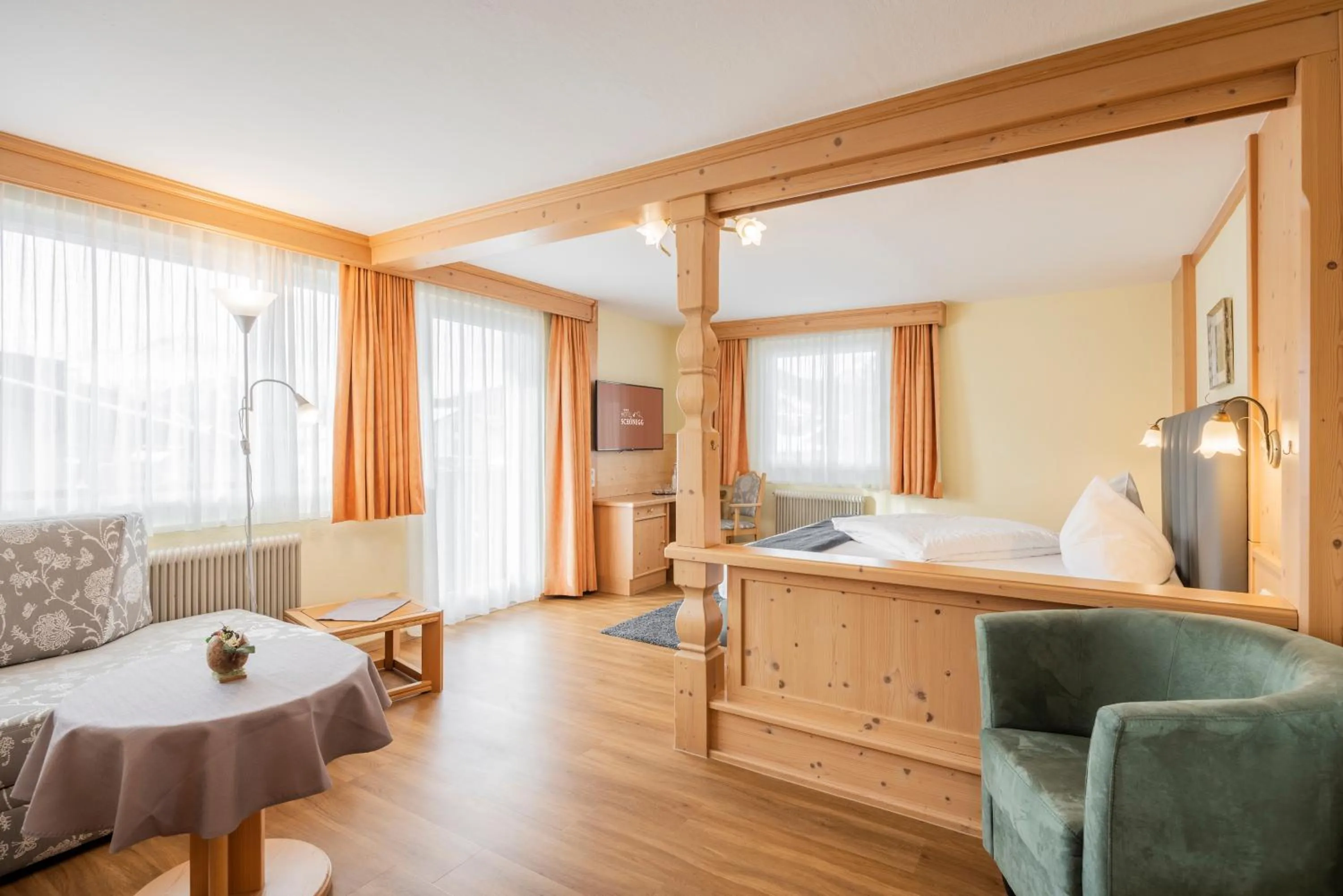 Photo of the whole room, Bed in Hotel Schönegg