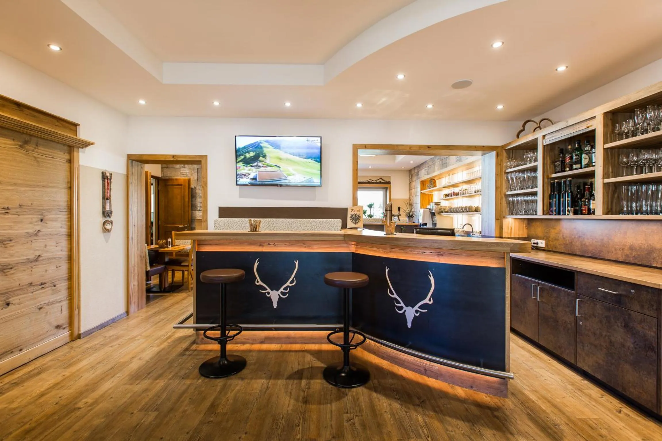 Lounge or bar in Hotel Schönegg