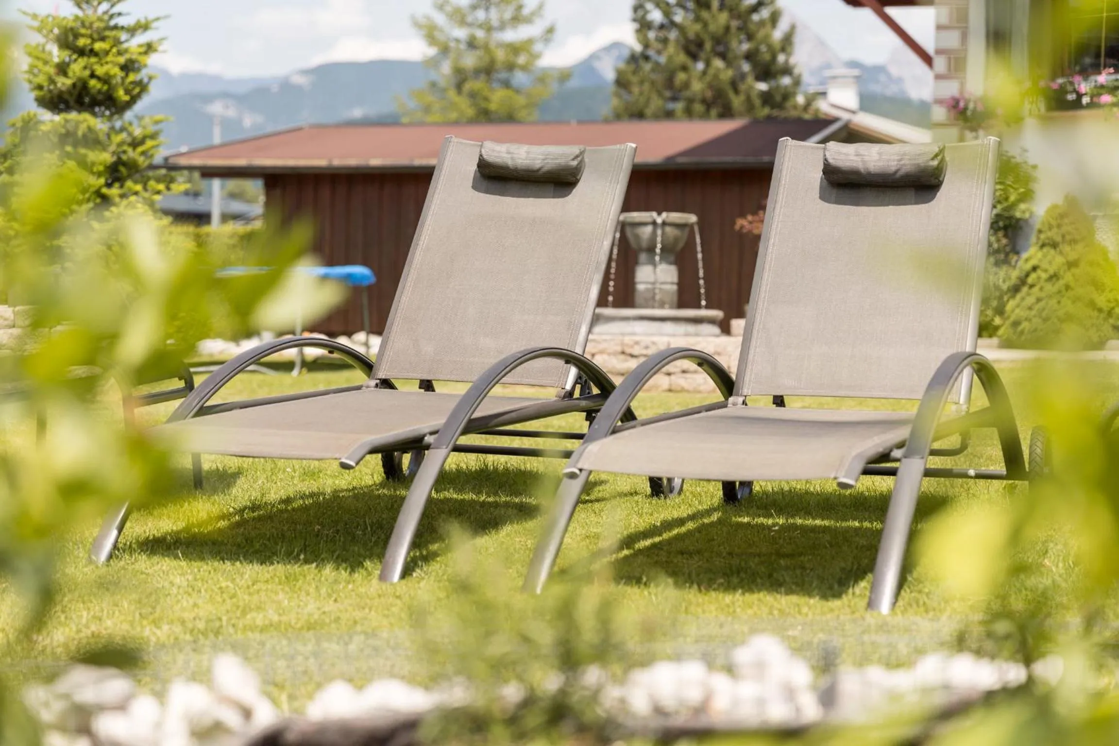 Garden in Hotel Schönegg