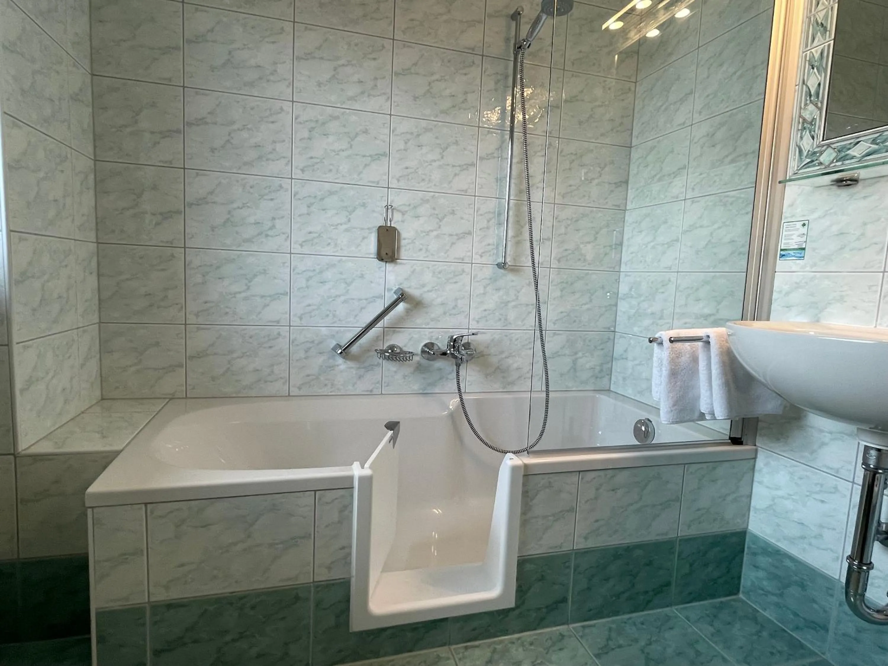 Bathroom in Hotel Schönegg