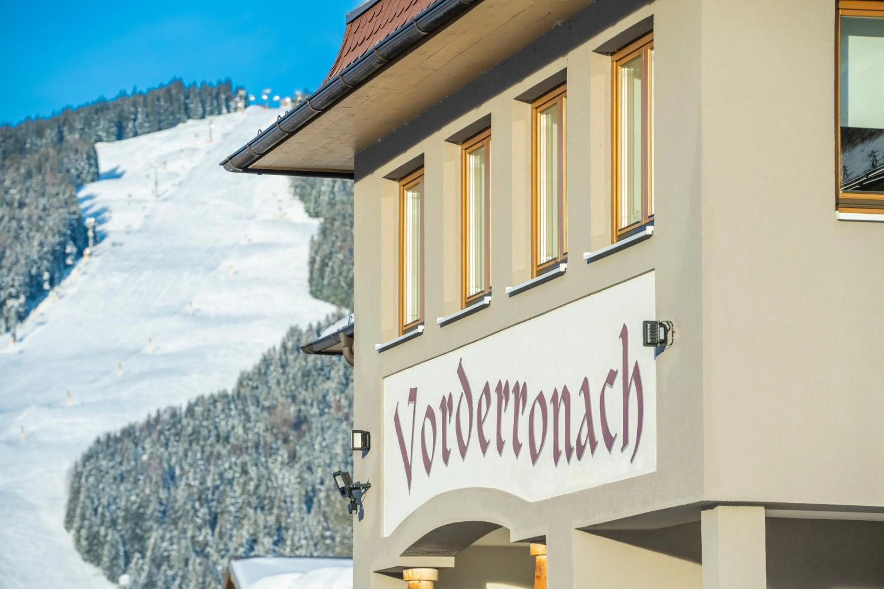 Winter in Hotel Vorderronach