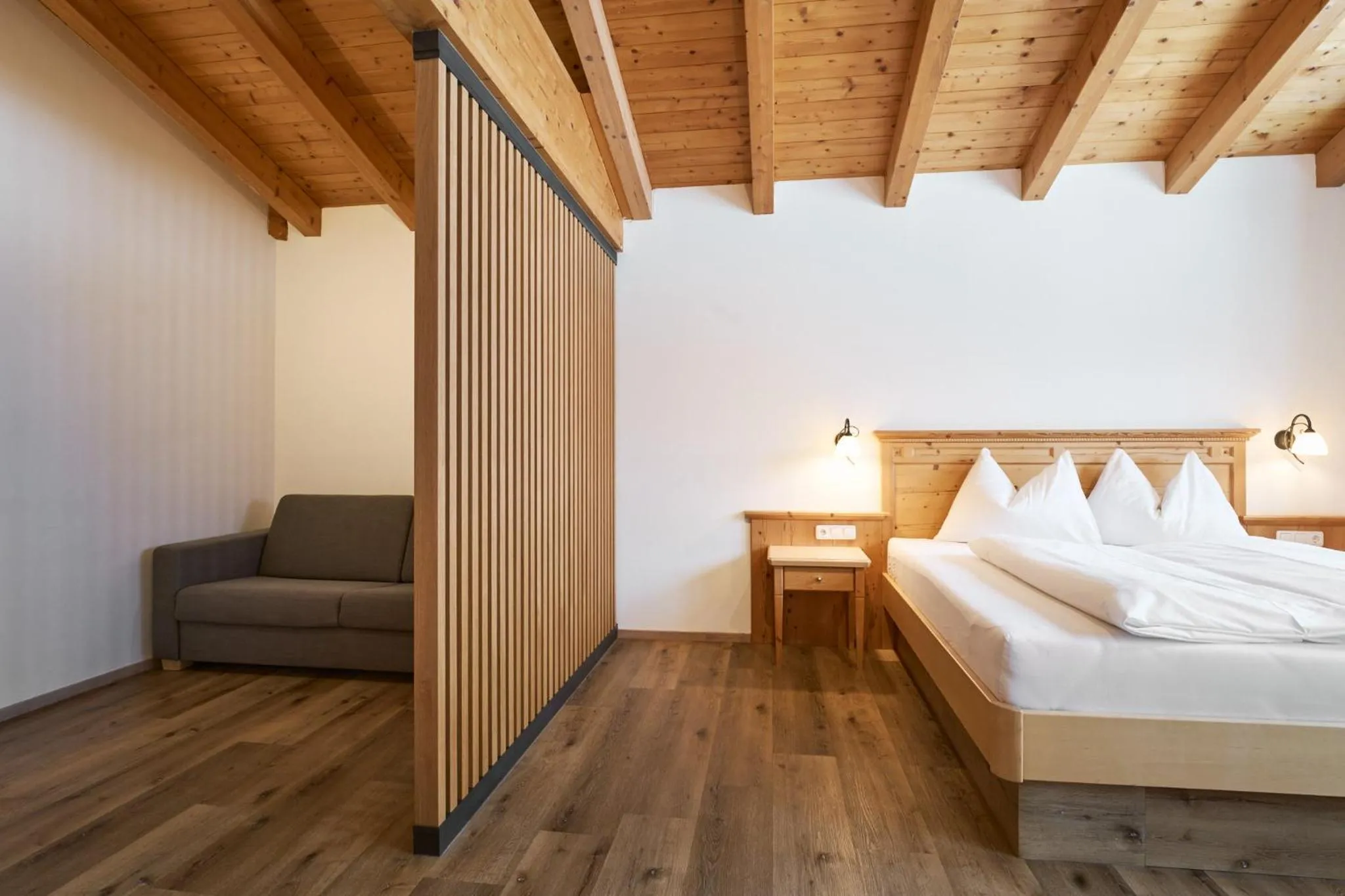 Bedroom, Bed in Hotel Vorderronach