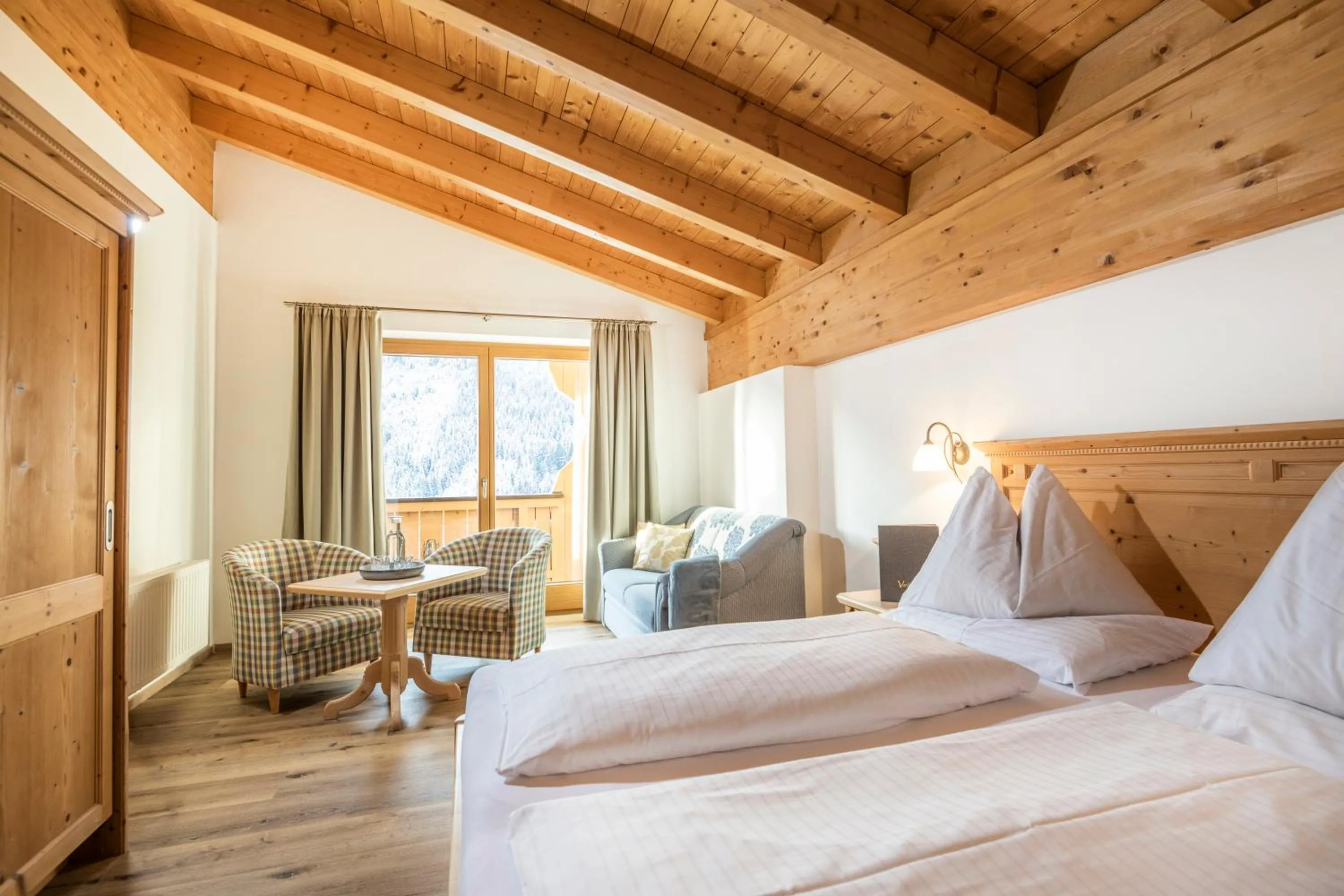 Bedroom, Bed in Hotel Vorderronach