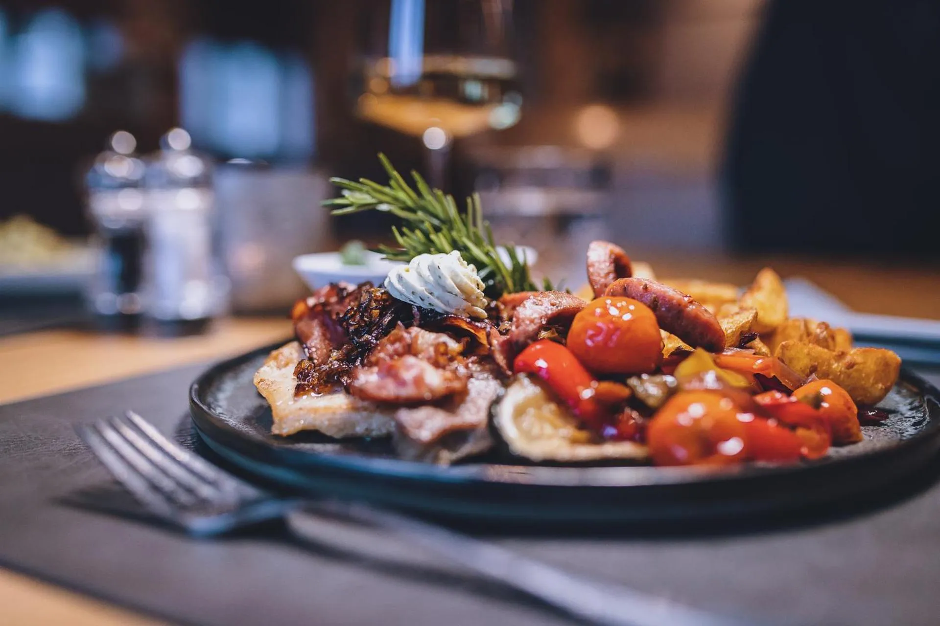 Restaurant/places to eat in Hotel Vorderronach