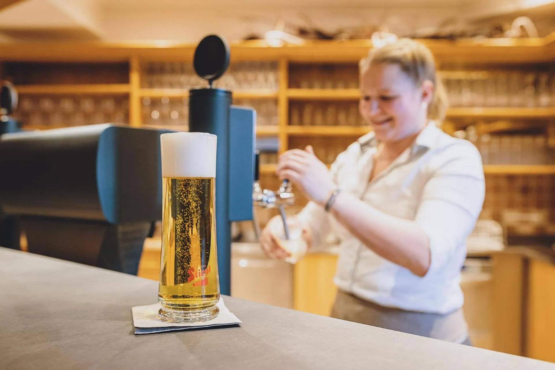 Lounge or bar in Hotel Vorderronach