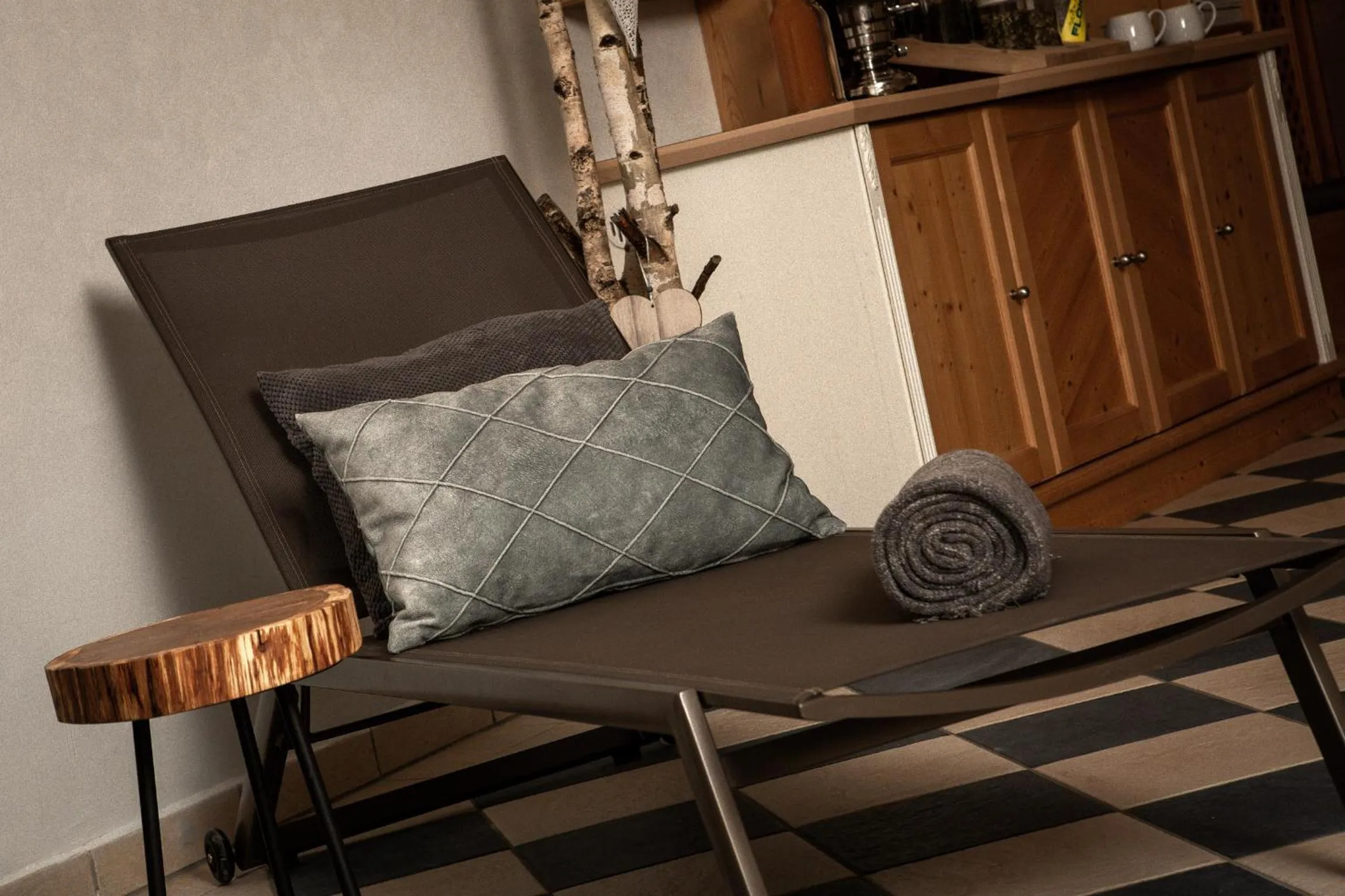 Sauna in Hotel Vorderronach