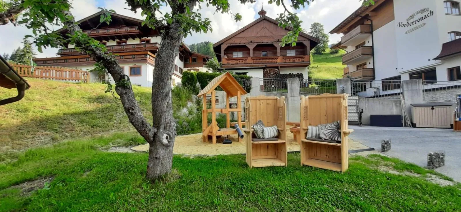 Garden in Hotel Vorderronach