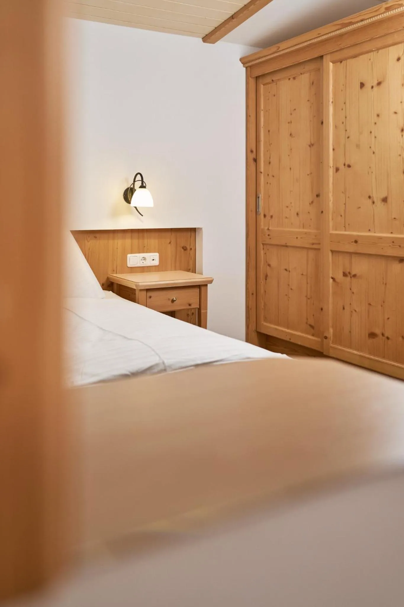 Bedroom, Bed in Hotel Vorderronach