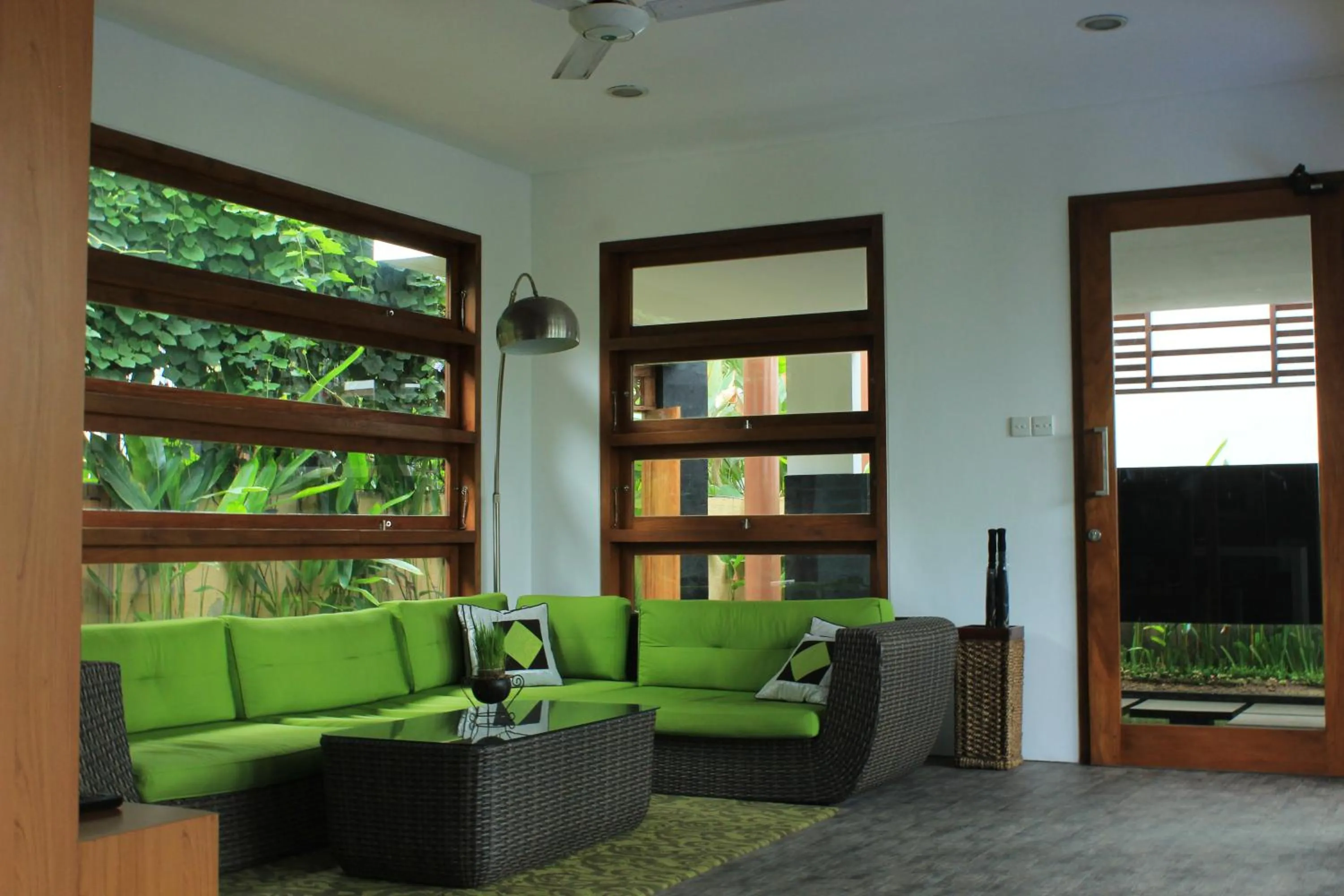 Living room in Papillon Umalas Villas