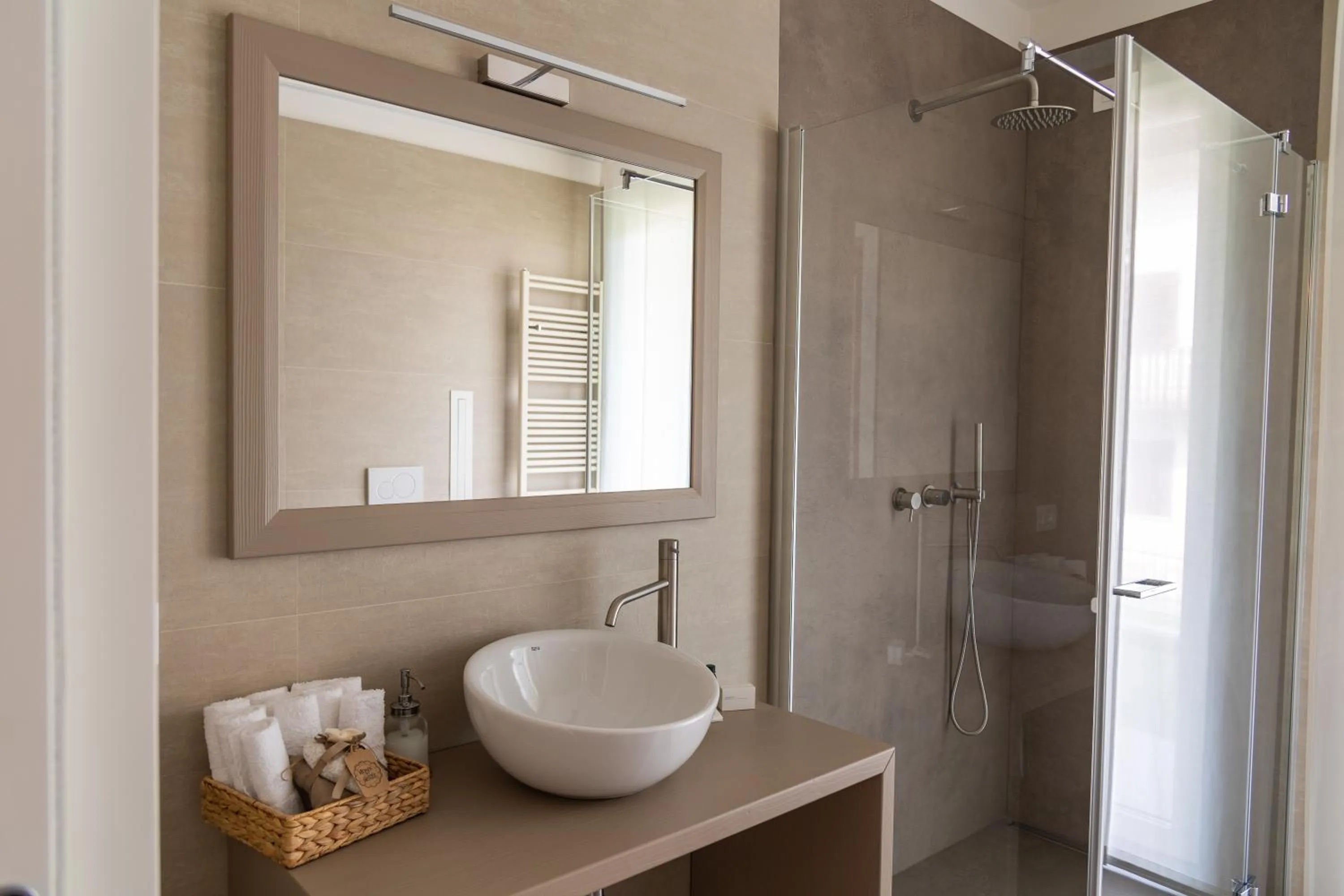 Shower in Antico Borgo Brunelli