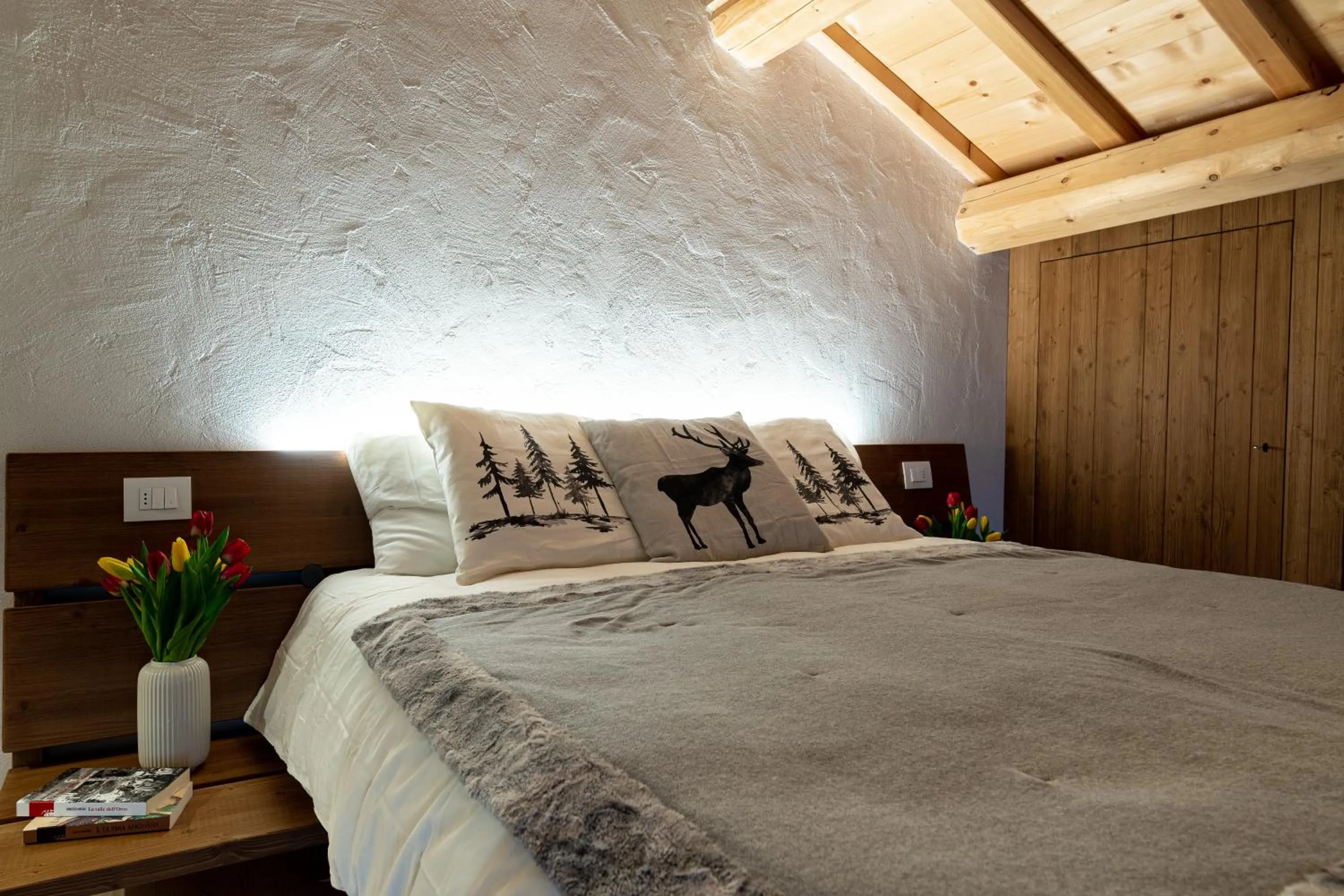 Bed in Antico Borgo Brunelli