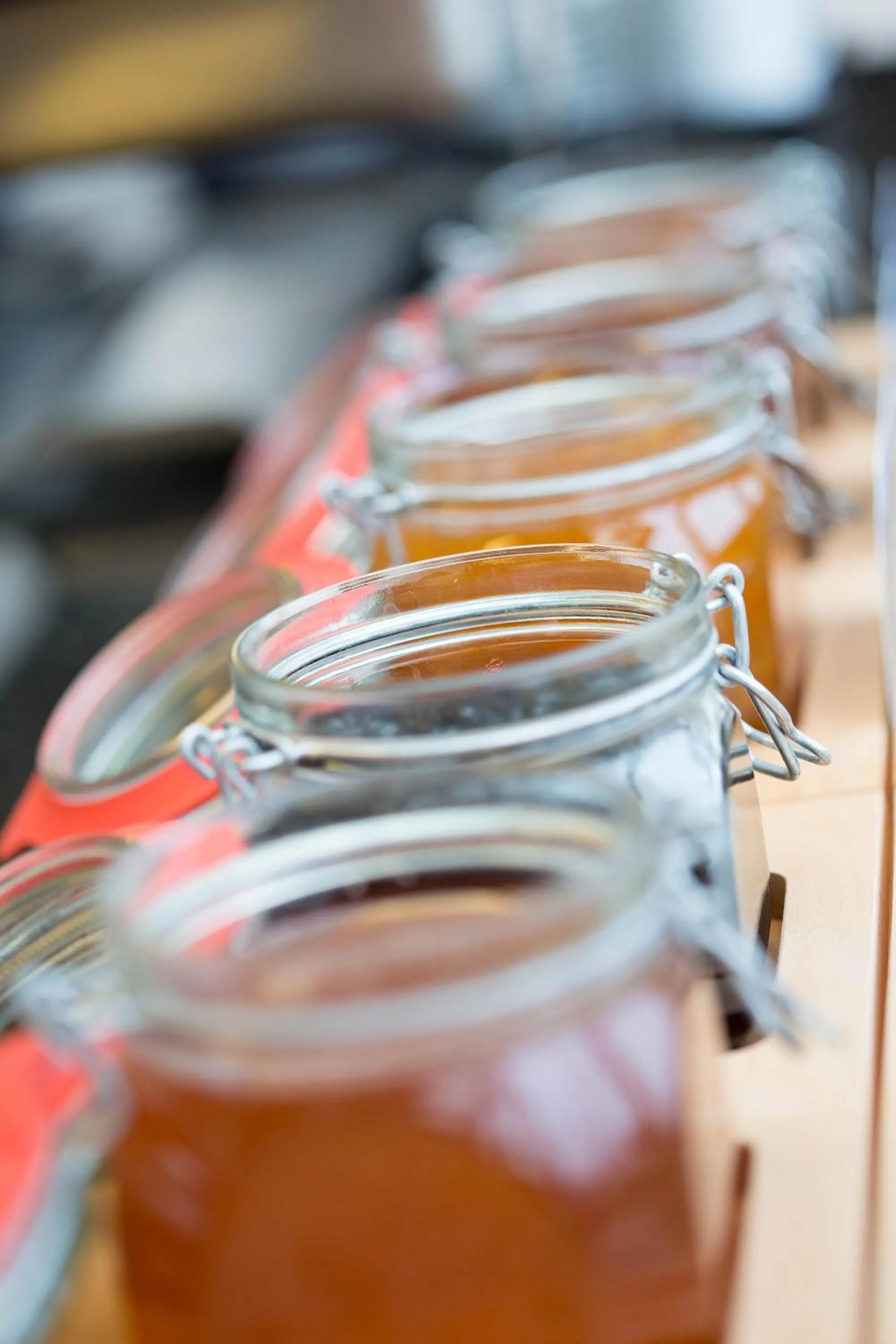 Food close-up in Hotel am Wald