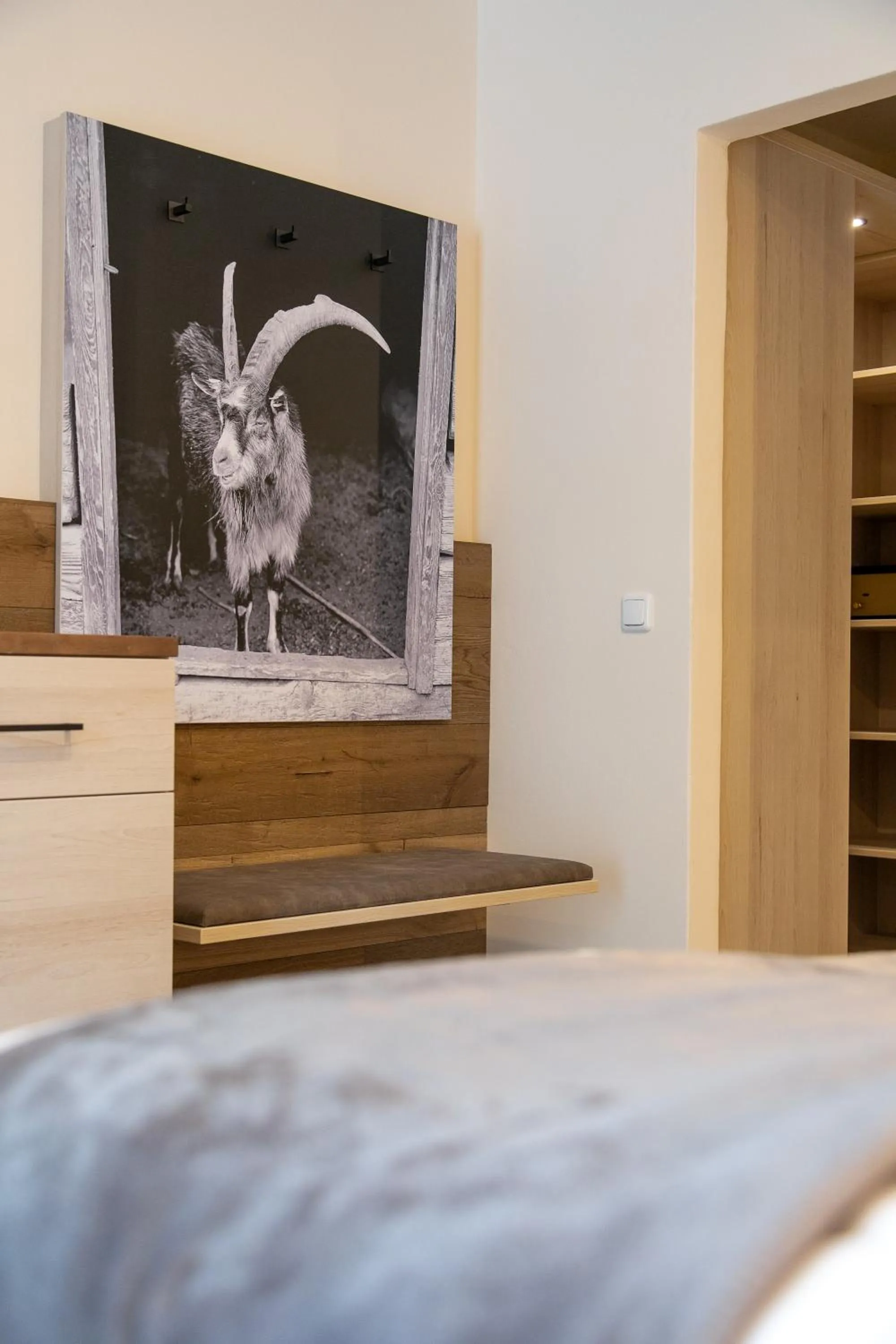 Bedroom, Bed in Hotel am Wald