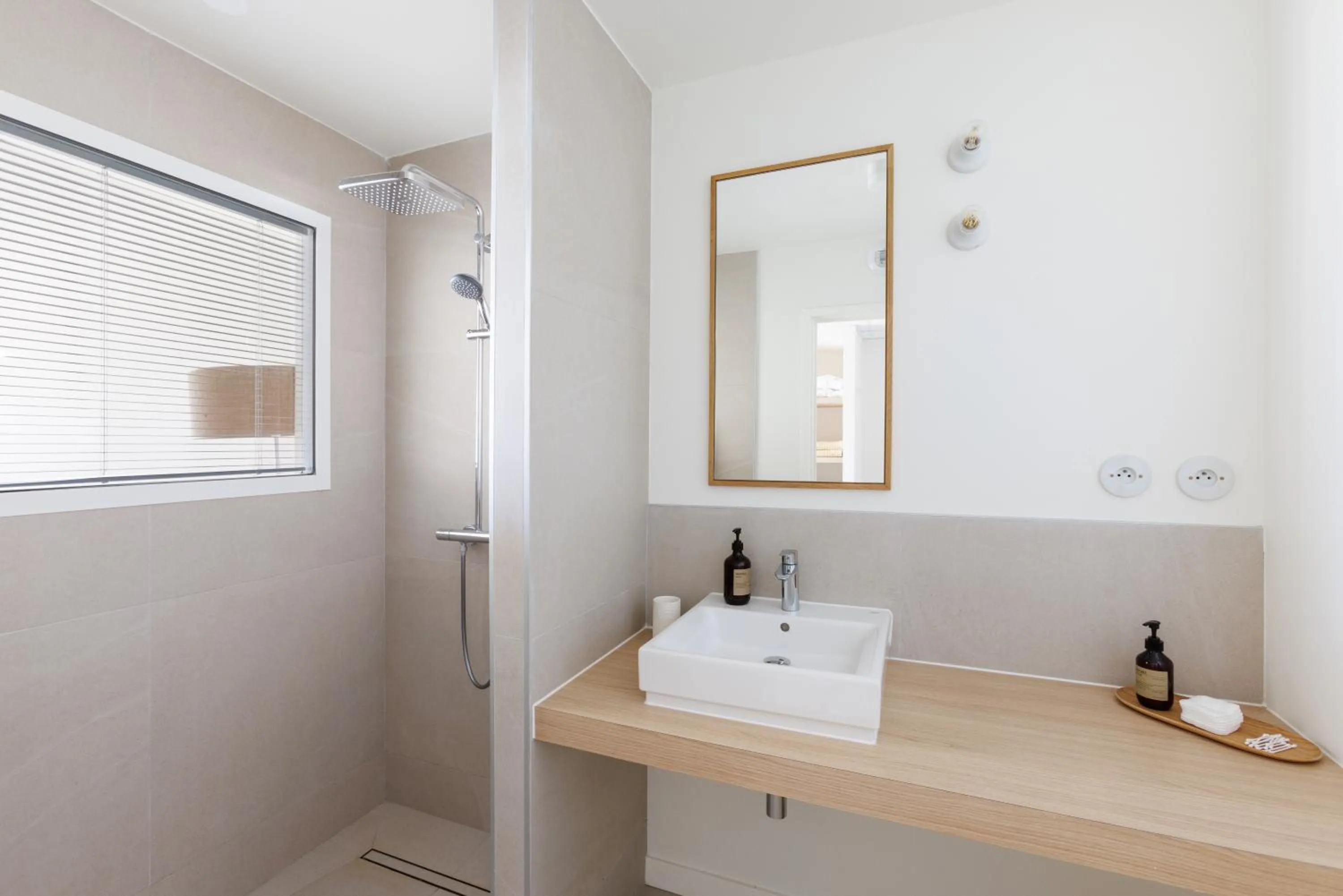 Bathroom in Belle Vue Hôtel