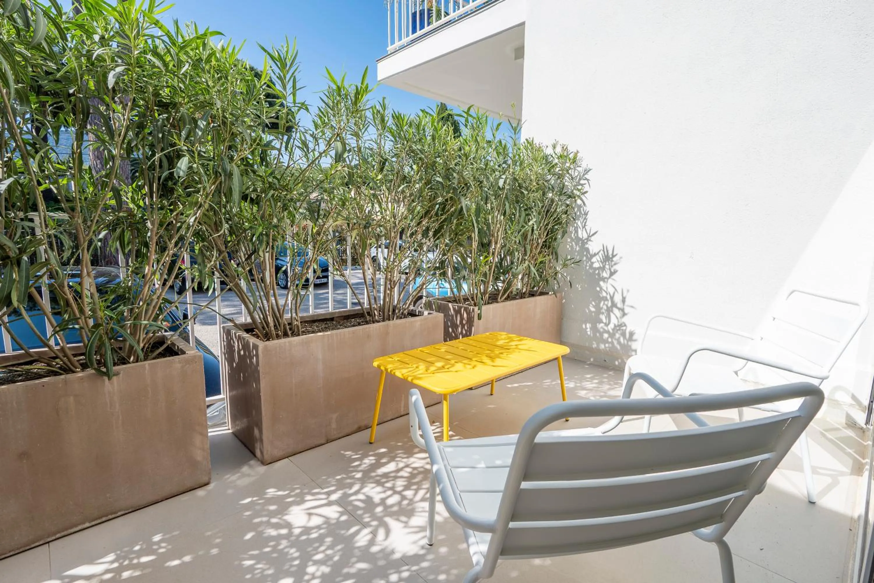 Patio in Belle Vue Hôtel