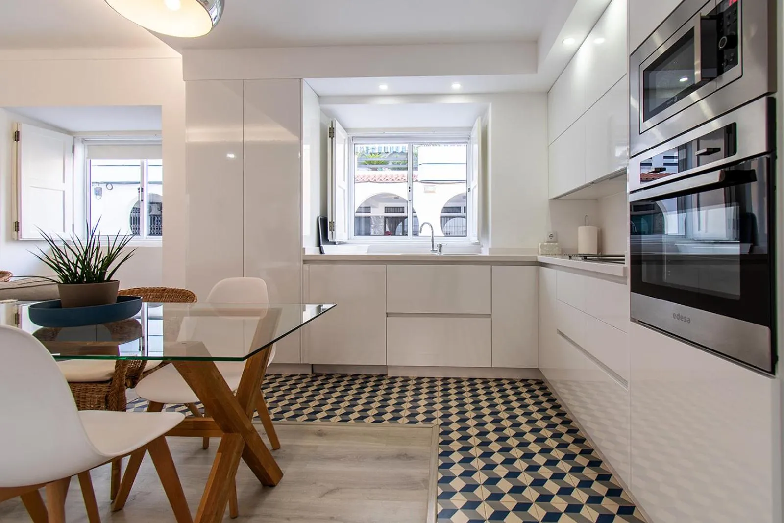 Kitchen or kitchenette in Guadiana River Apartment