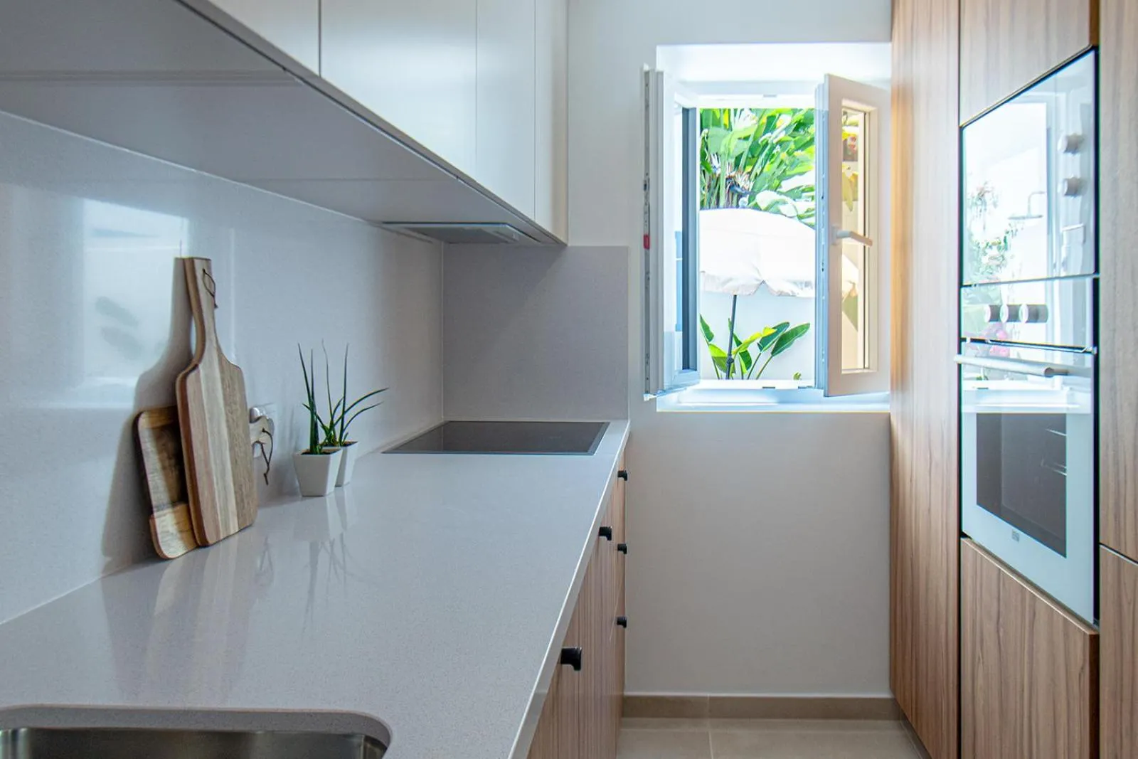 Kitchen or kitchenette in Guadiana River Apartment