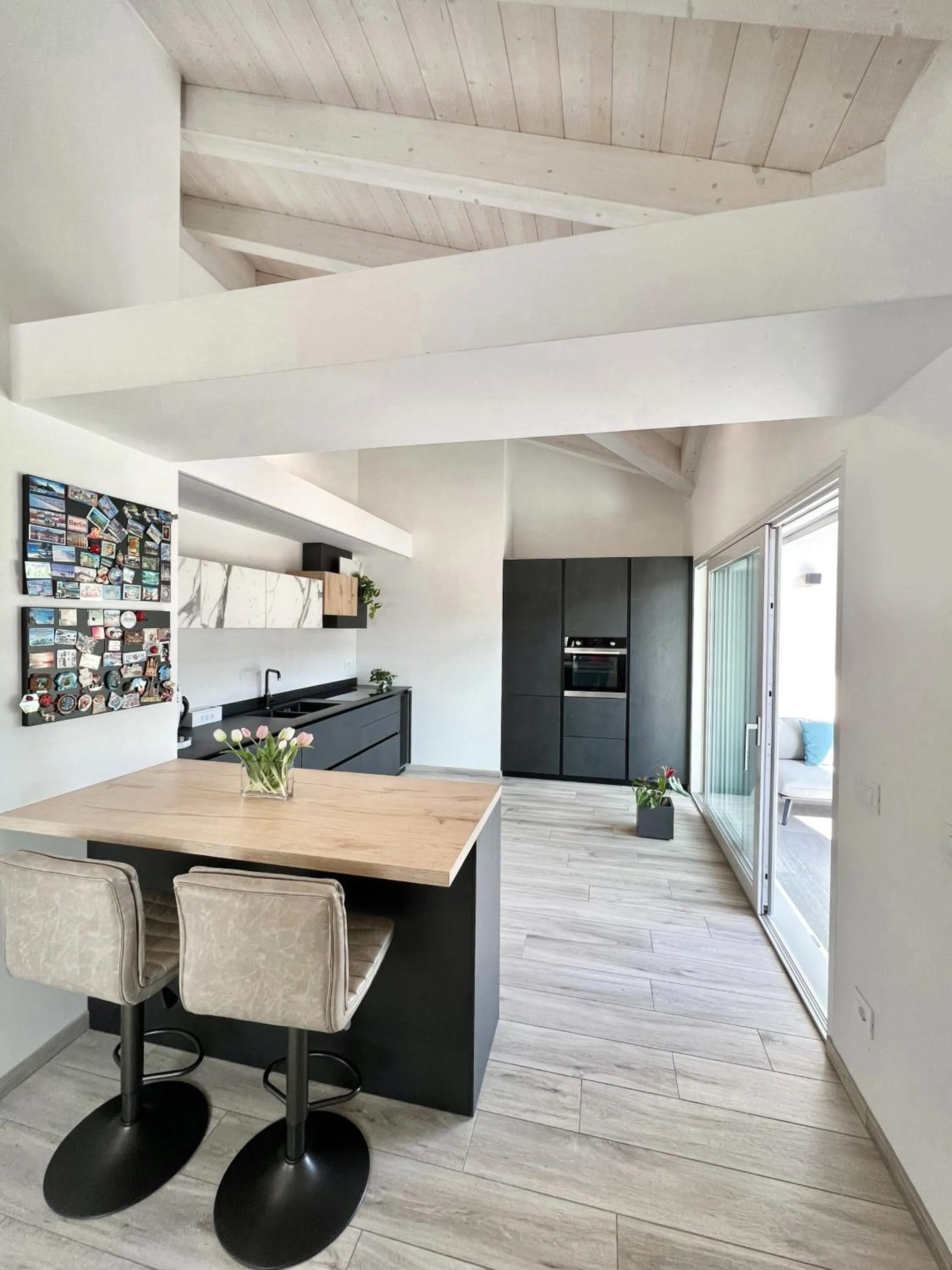 kitchen in Terme Apartment Levico