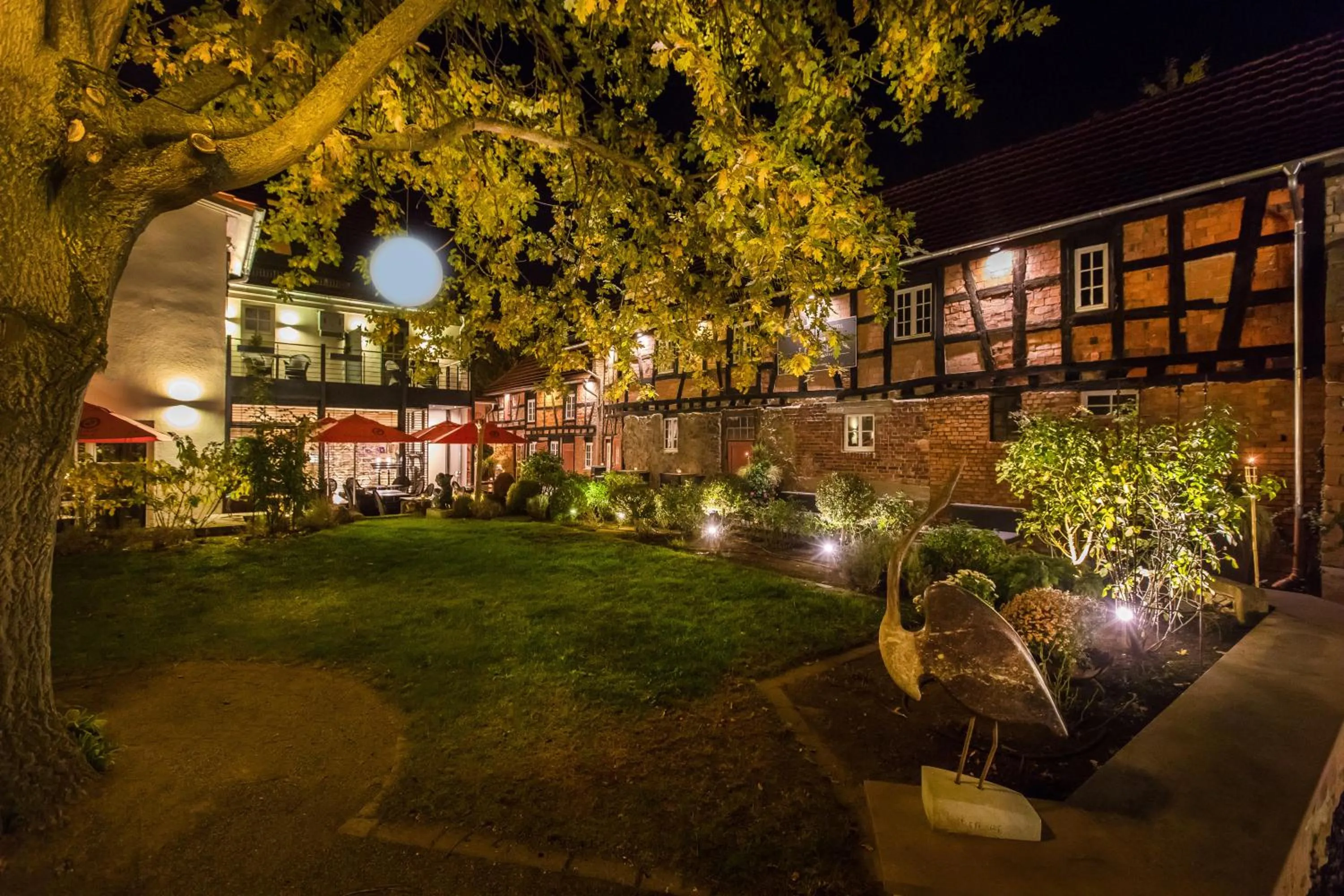 Garden in Farmerhaus-Lodge