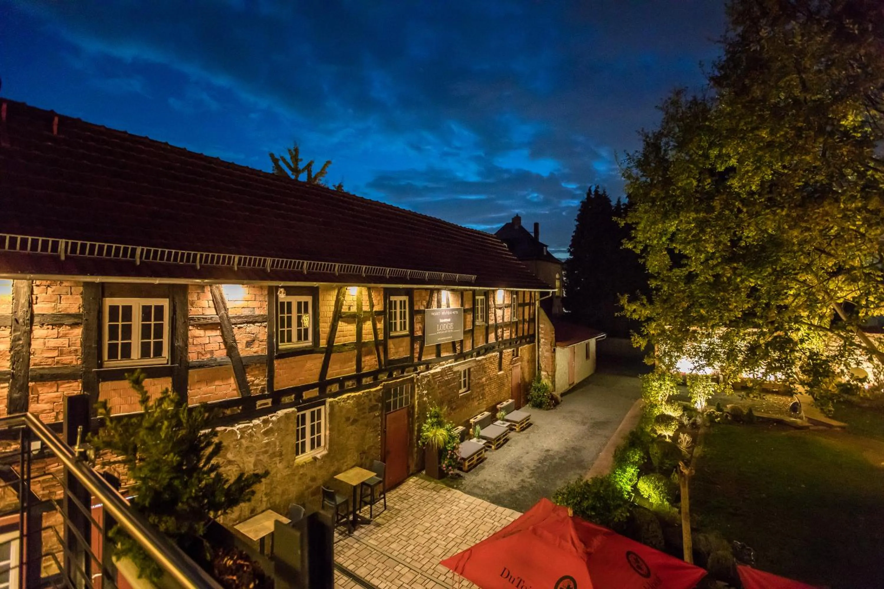 Balcony/Terrace in Farmerhaus-Lodge