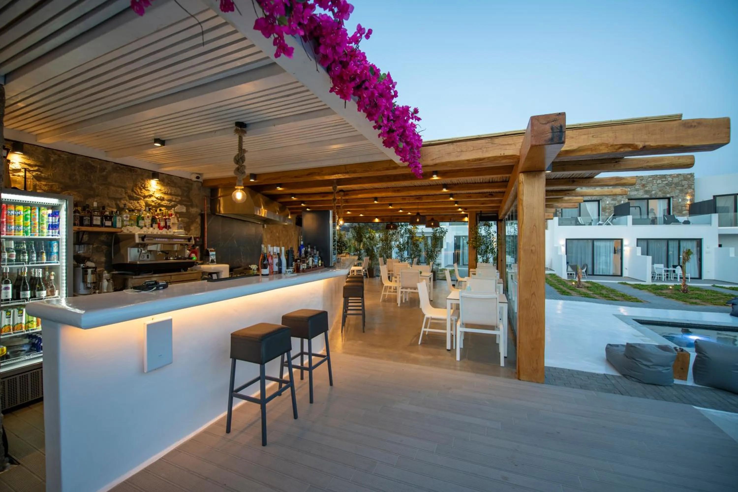 Restaurant/places to eat in Bianco a Nero Mykonos