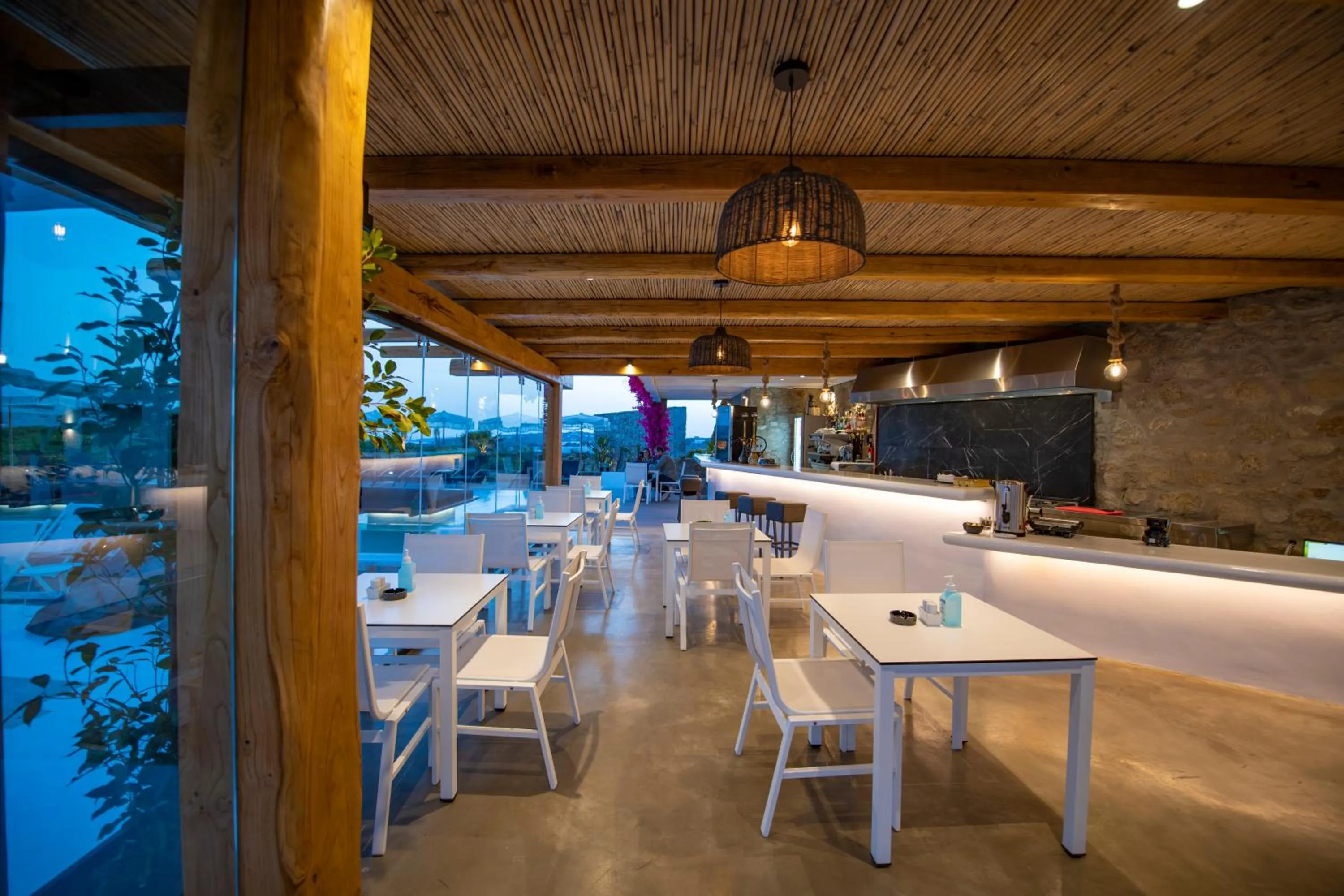 Restaurant/places to eat in Bianco a Nero Mykonos