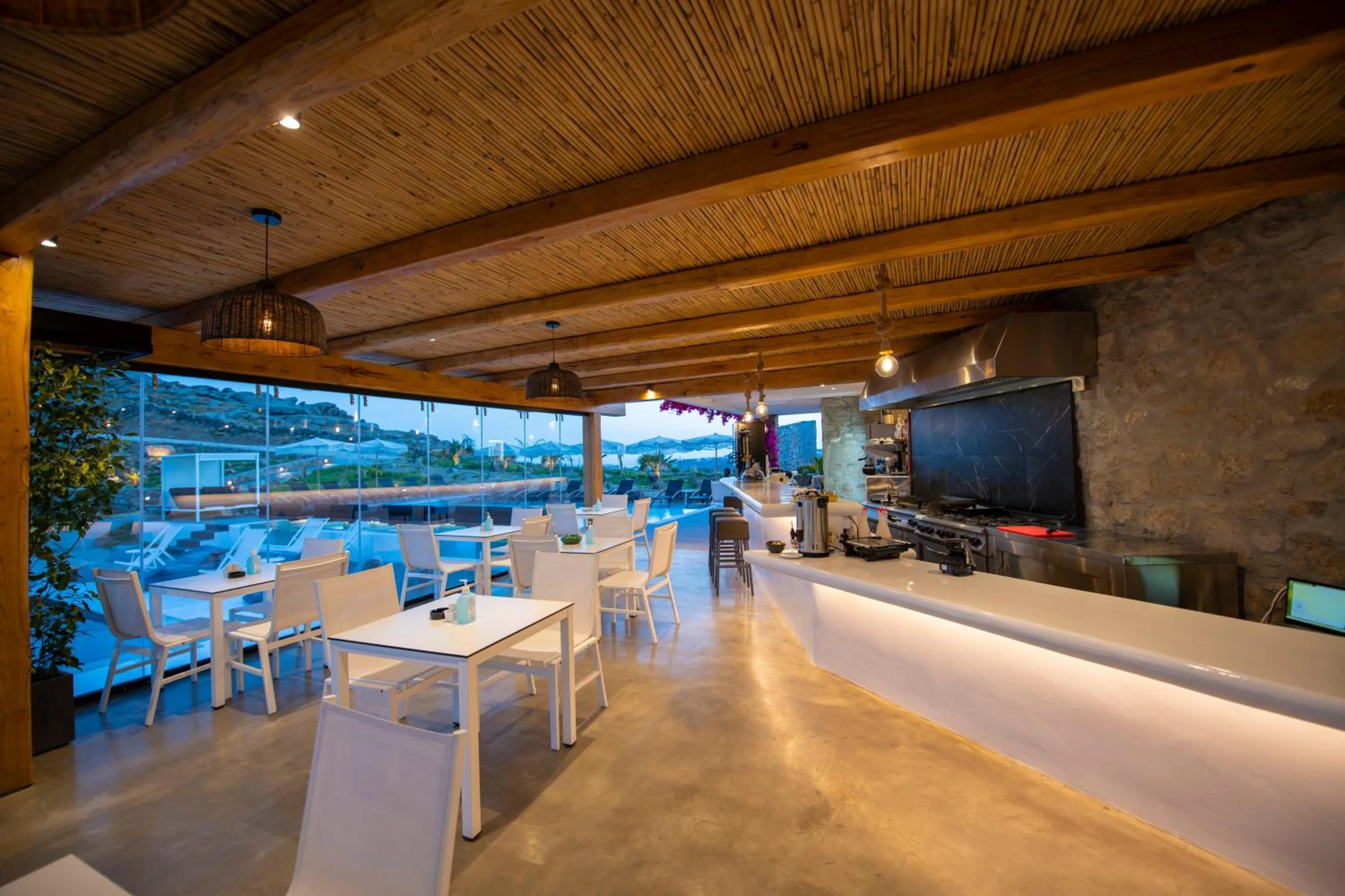 Restaurant/places to eat in Bianco a Nero Mykonos