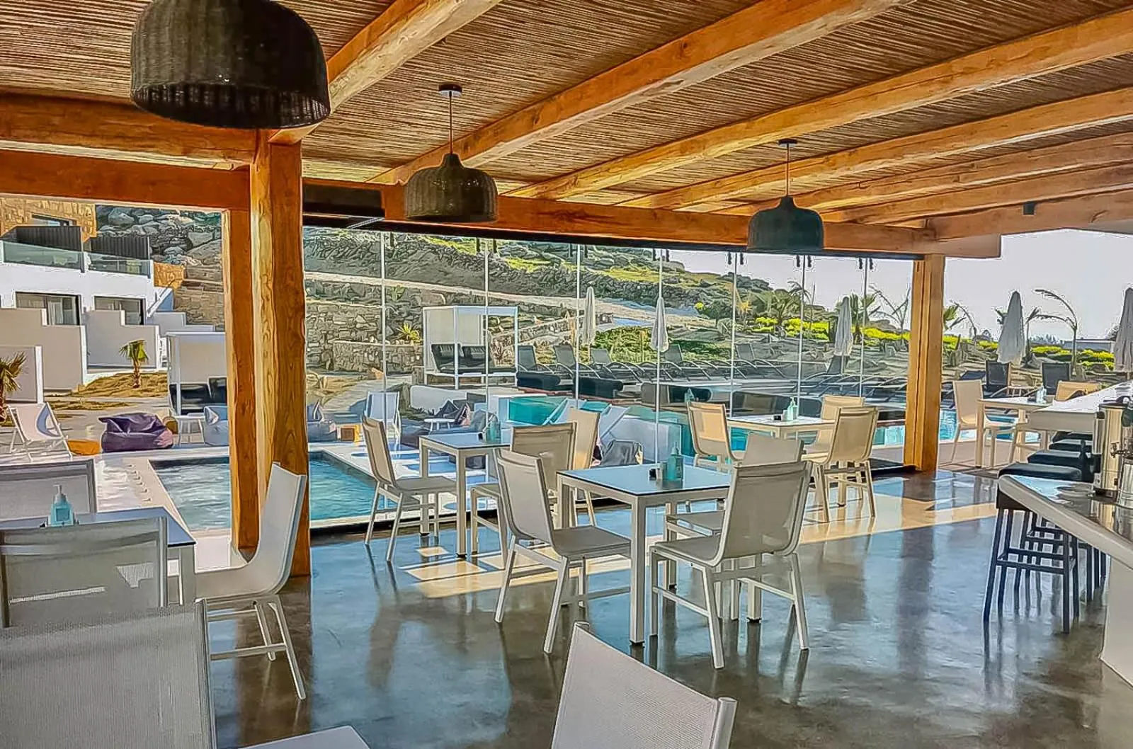 Restaurant/places to eat in Bianco a Nero Mykonos