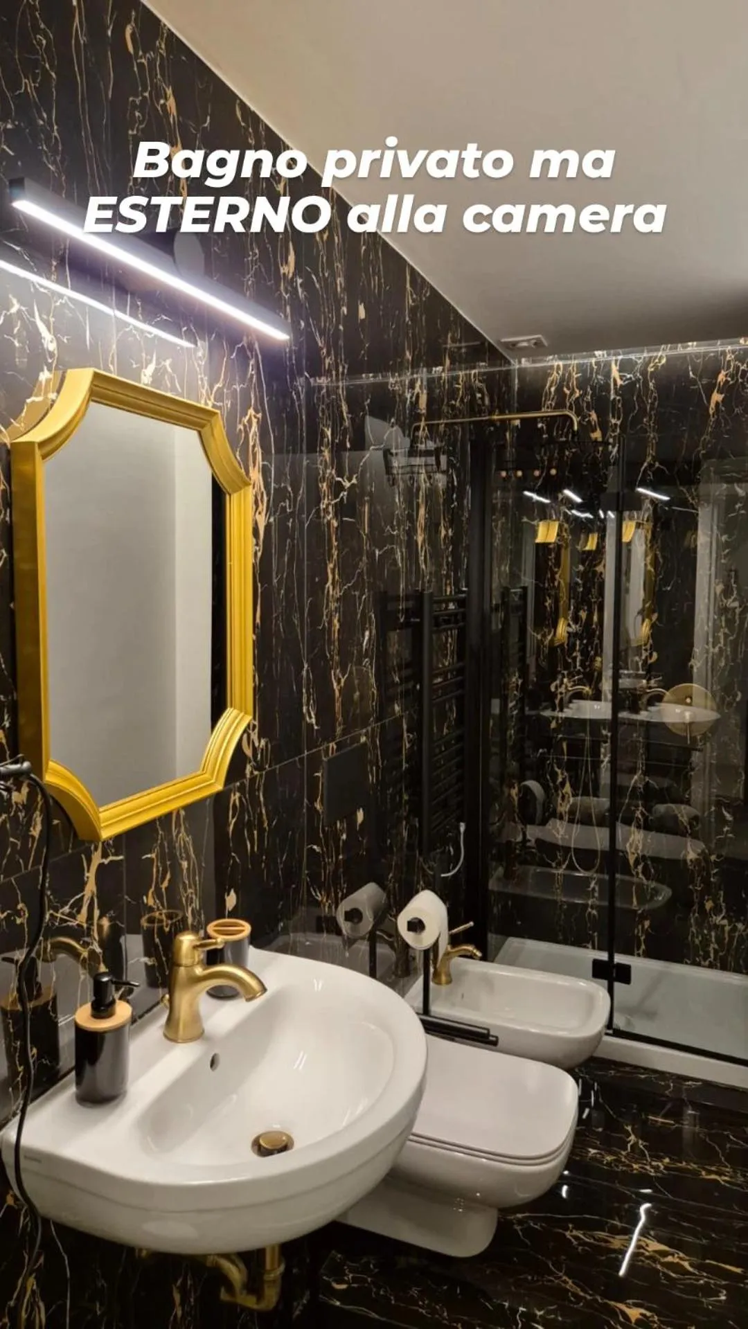 Bathroom in La Memolina B&B