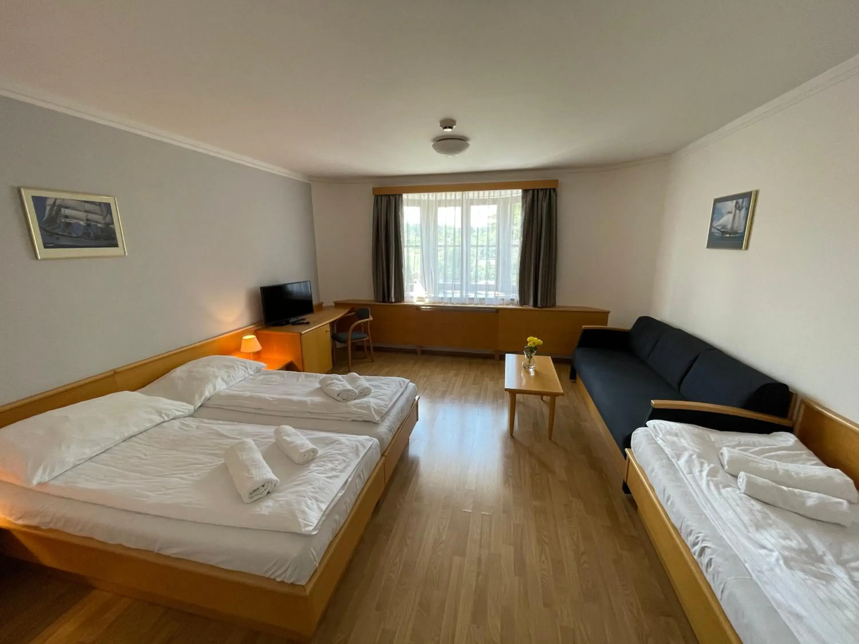 Triple Room with Private Bathroom in Hotel Laguna & restaurant Triple Room with Private Bathroom in Hotel Laguna & restaurant