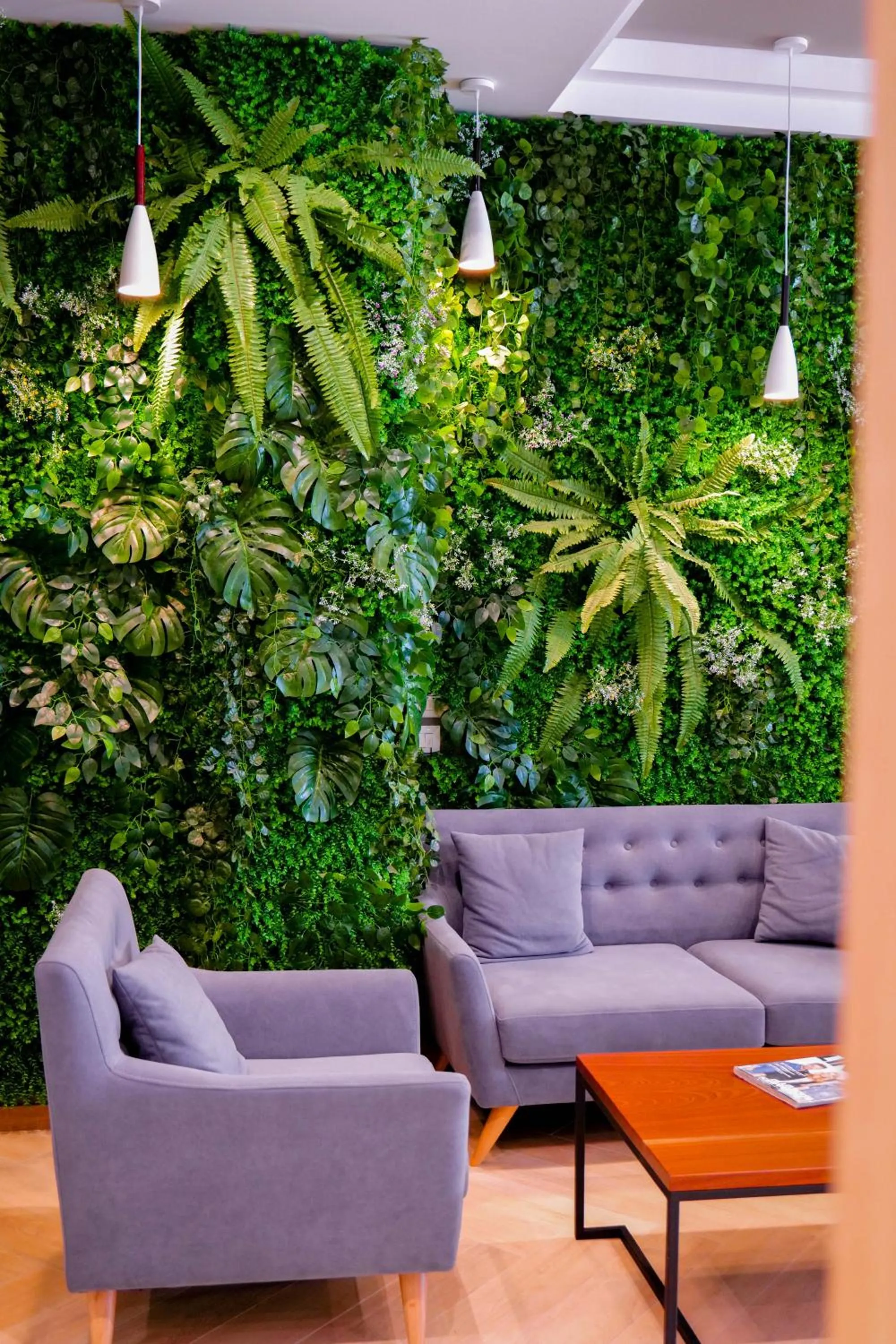 Lobby or reception in 6 Milje Hotel