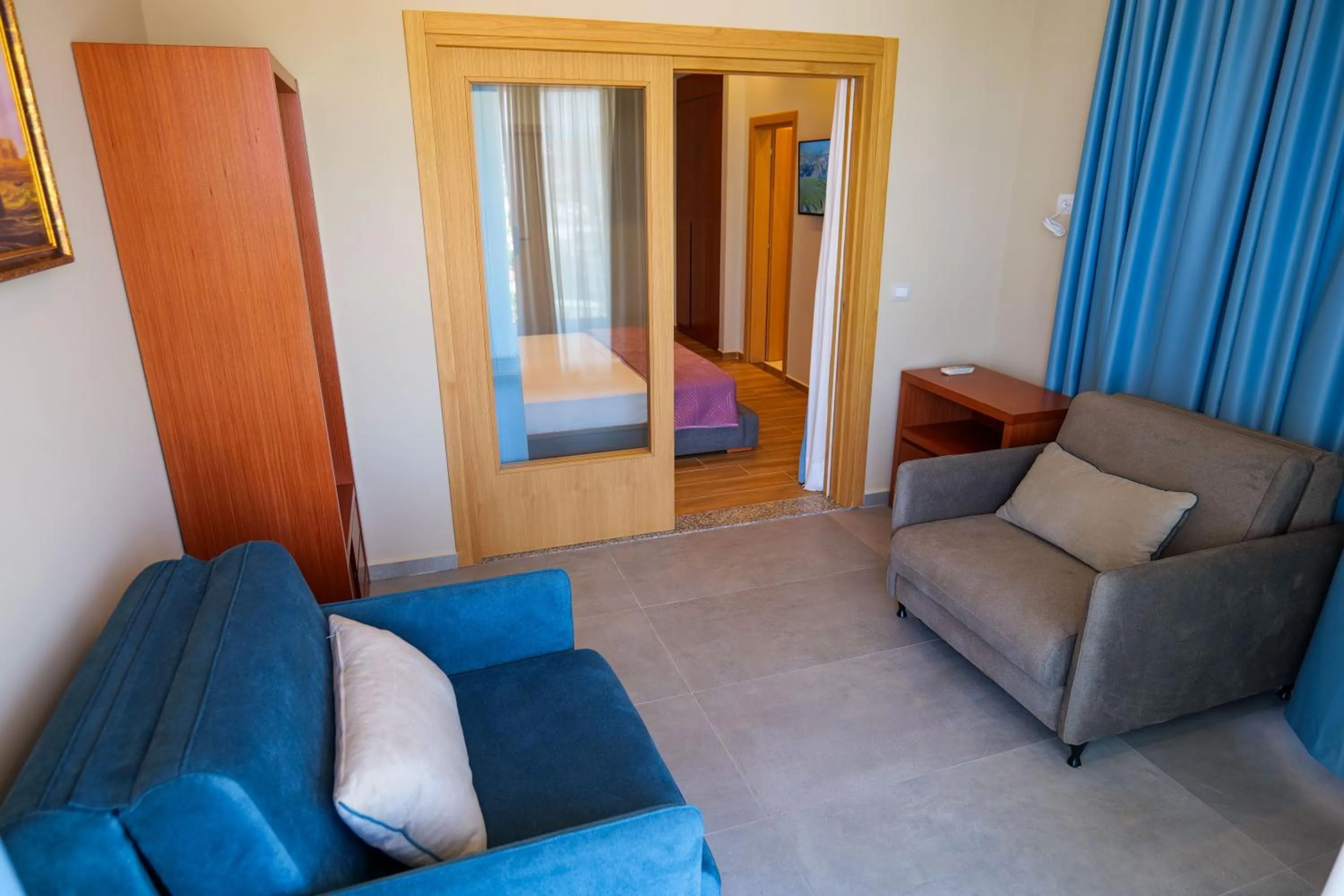 Living room in 6 Milje Hotel