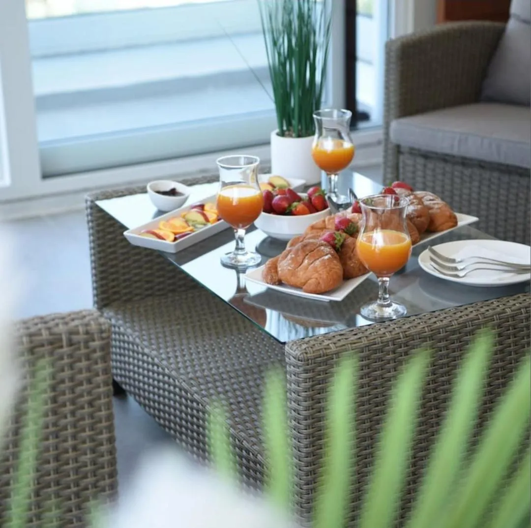 Living room in 6 Milje Hotel