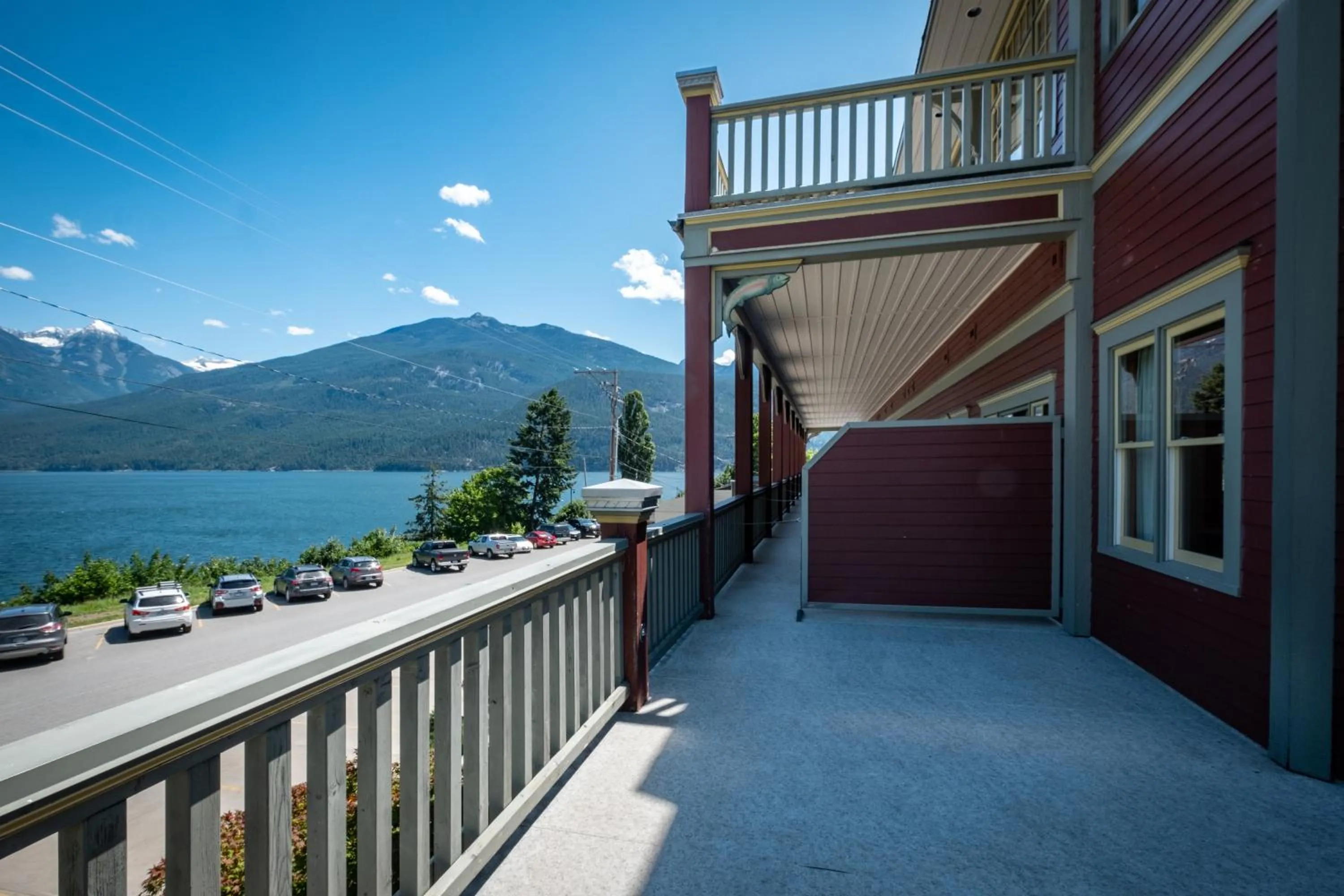 Balcony/Terrace in Kaslo Hotel