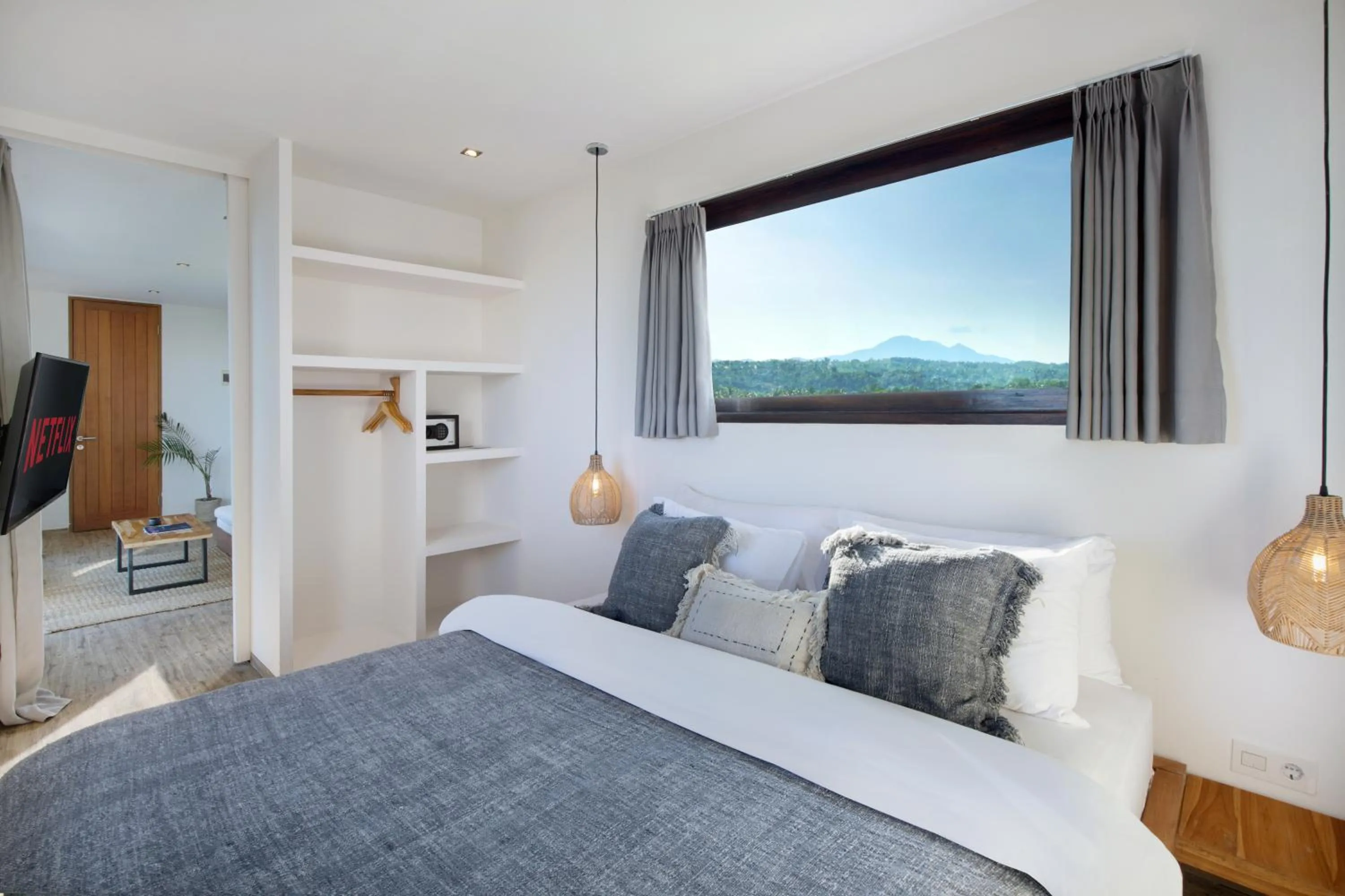 Bedroom, Bed in Telescope Villas Lombok