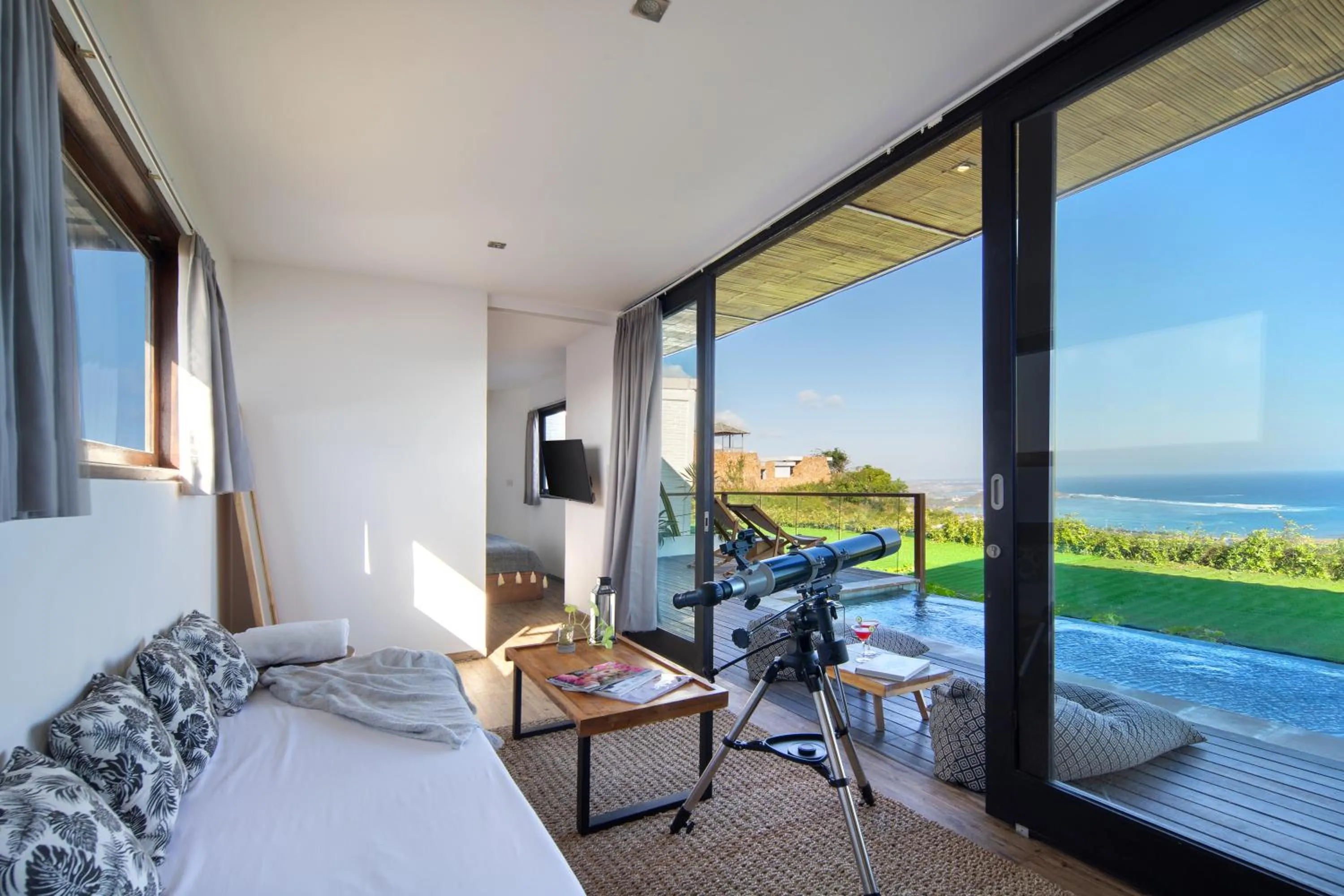 Living room in Telescope Villas Lombok