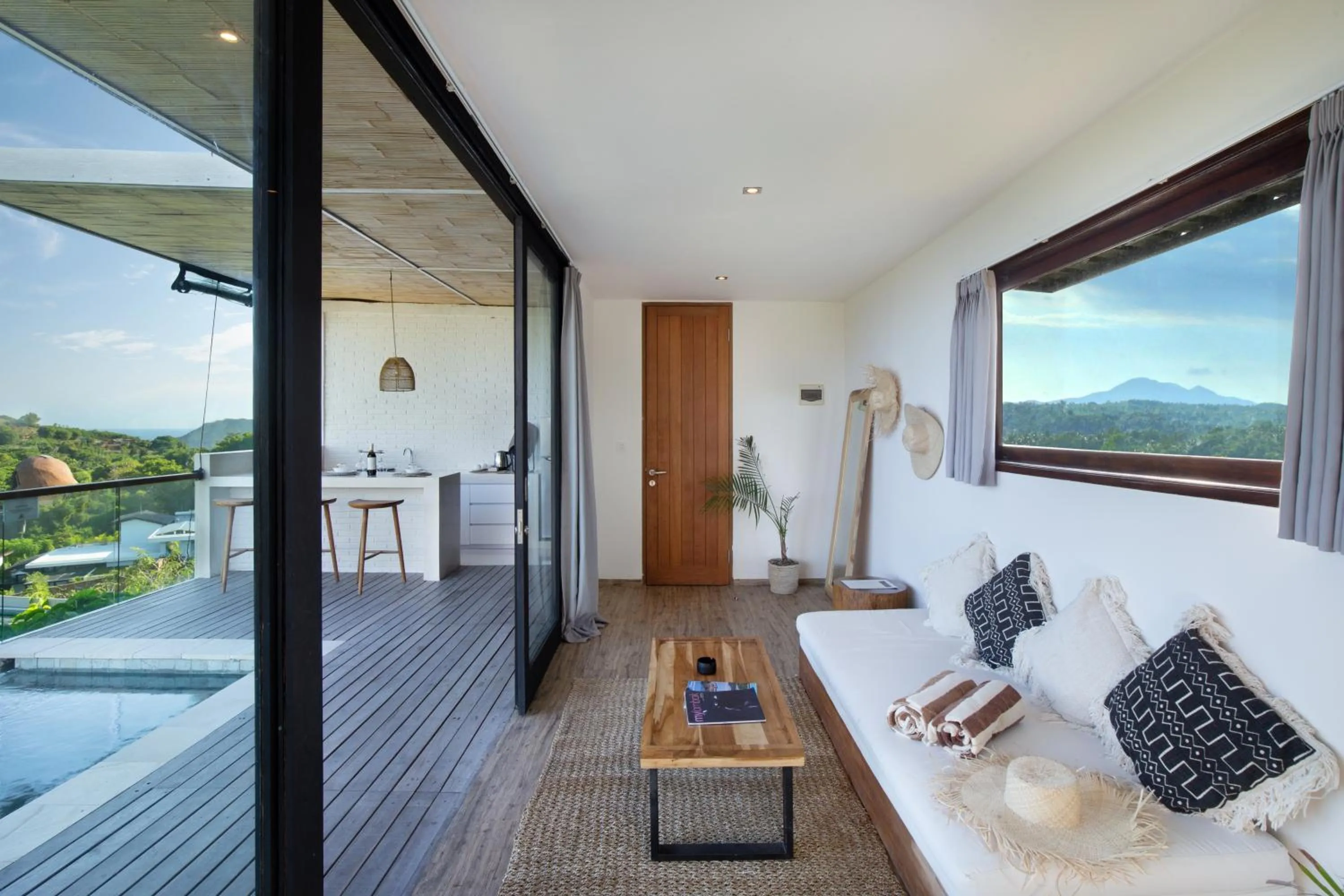 Living room in Telescope Villas Lombok
